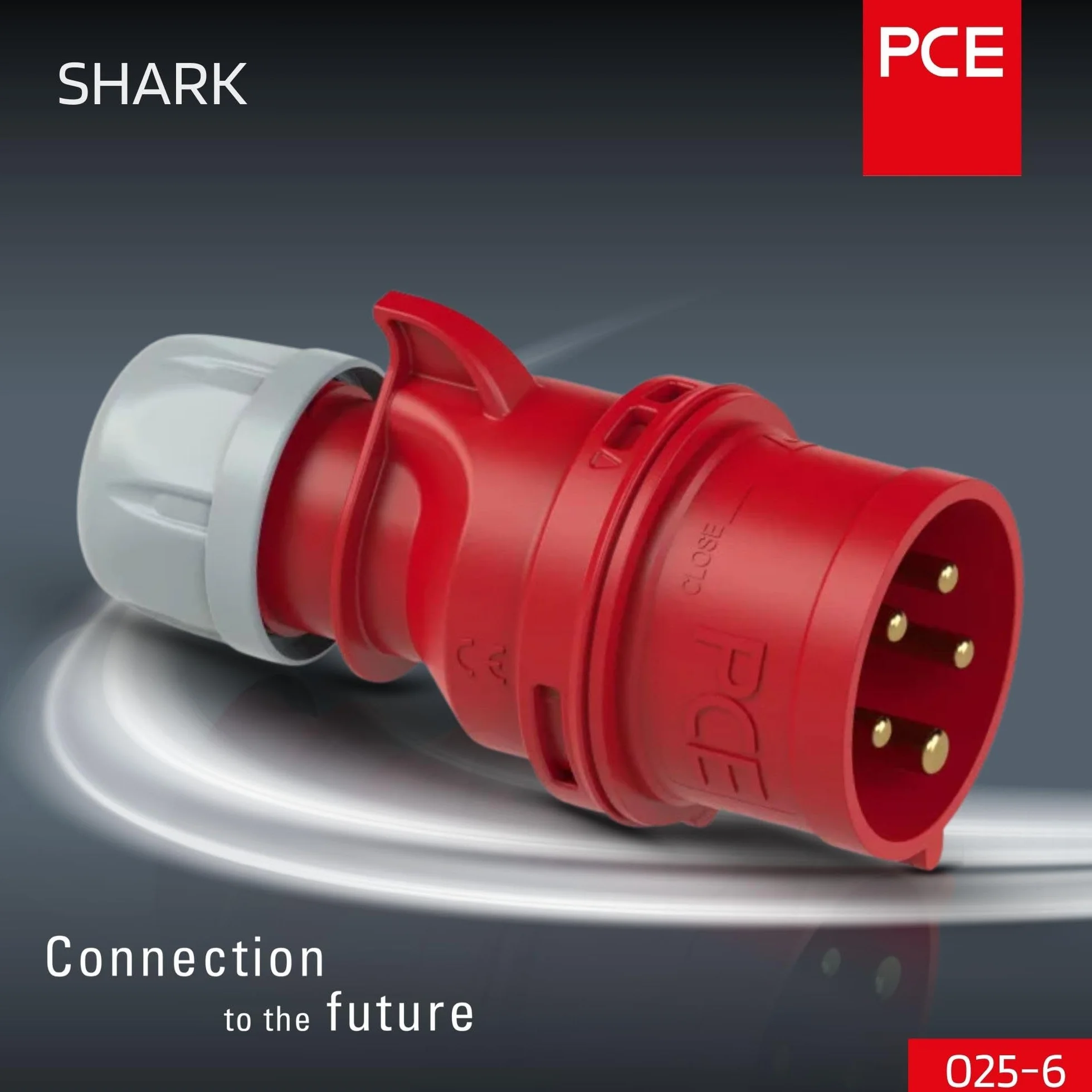 Wtyczka CEE SHARK 32A IP44