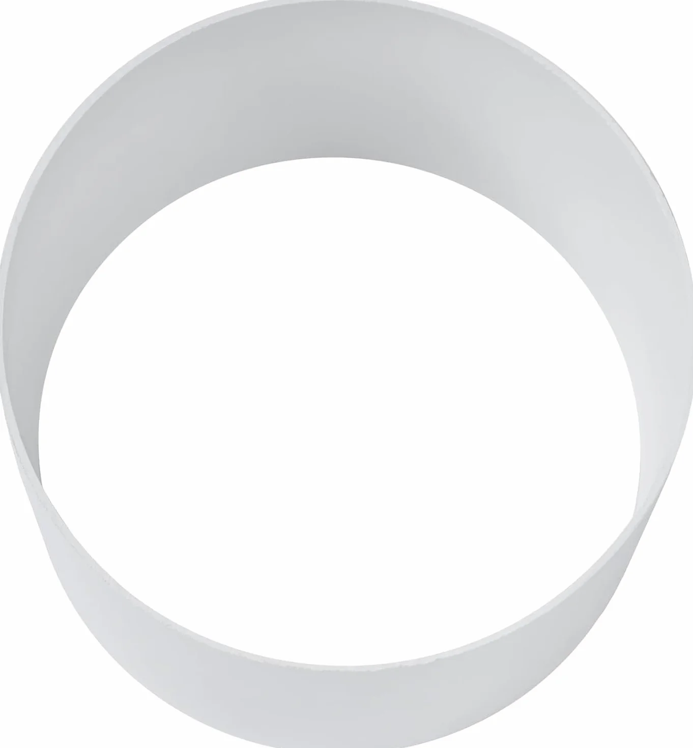 Łącznik zewnętrzny do rur okrągłych 125 mm system wentylacji
