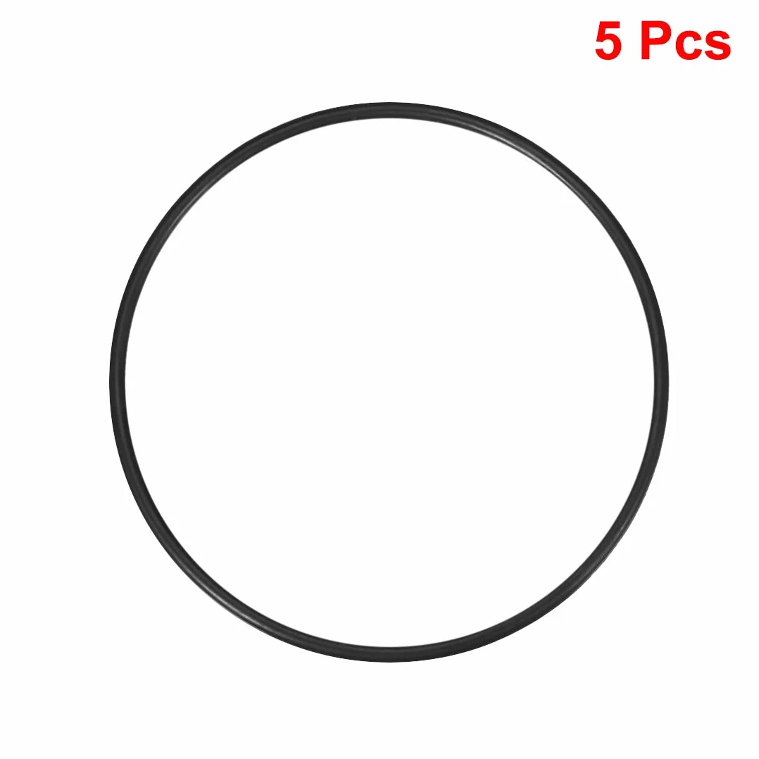 Uszczelka torowa 140mm OD 130mm ID 5mm Nitryl Guma Opakowanie 5 szt
