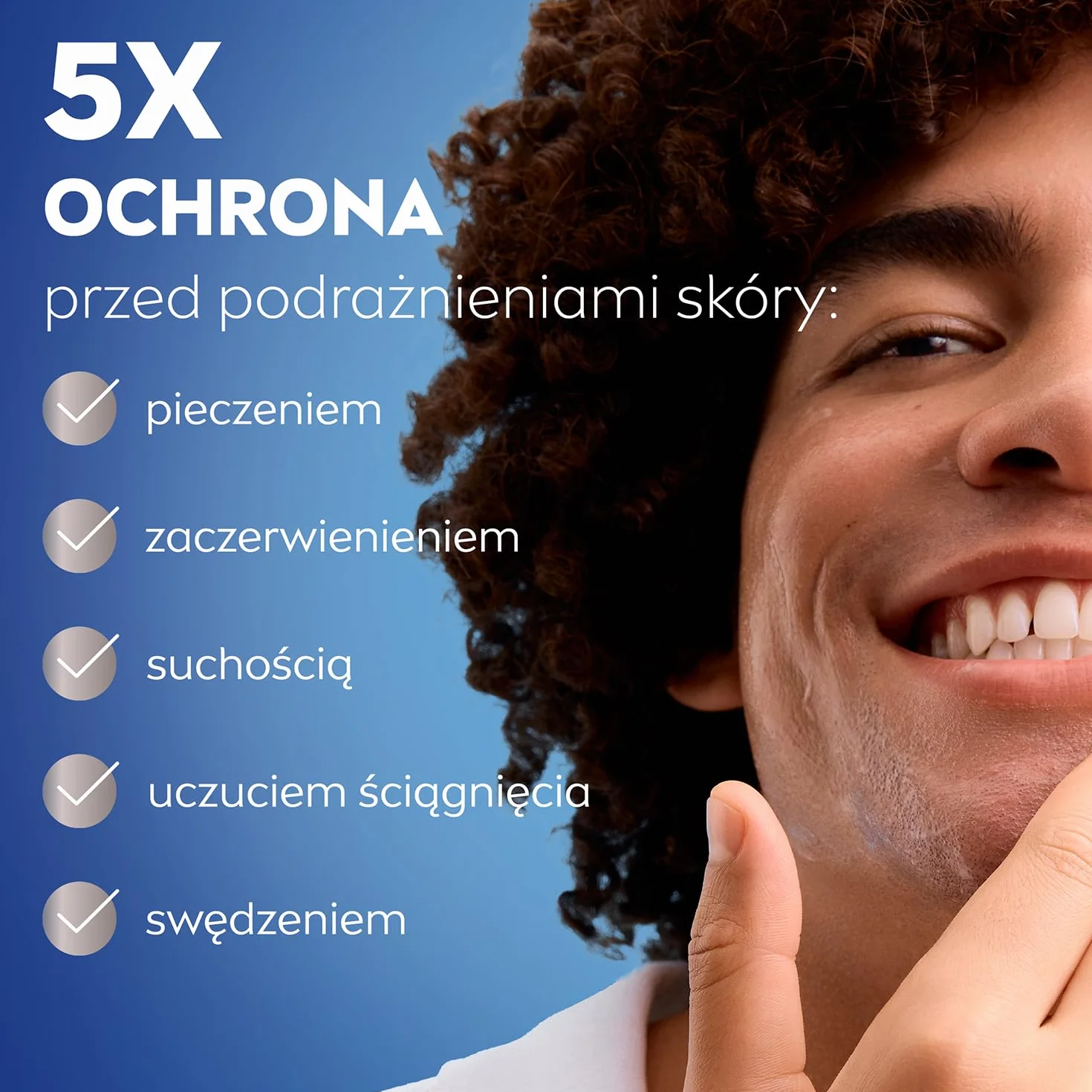 NIVEA MEN Sensitive krem nawilżający do twarzy męski – skóra wrażliwa, pantenol, witamina E – 50 ml