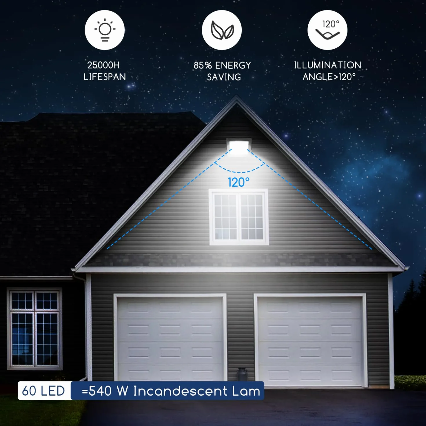 Naświetlacz LED 5400 lm 50 W 6500K