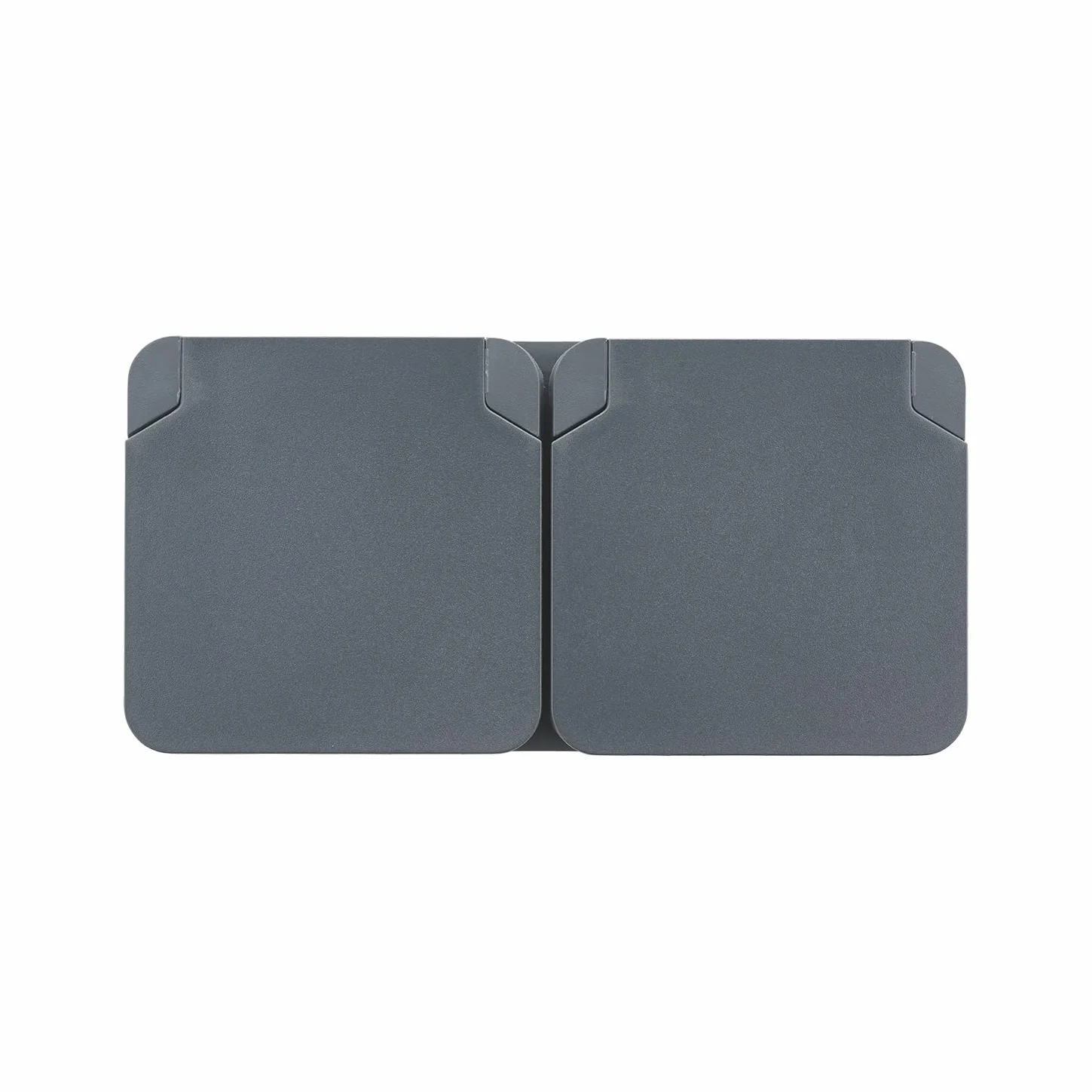DEBFLEX 730421 Cyklone Gniazdo 2P+T Podwójne FR H IP55 Antracyt