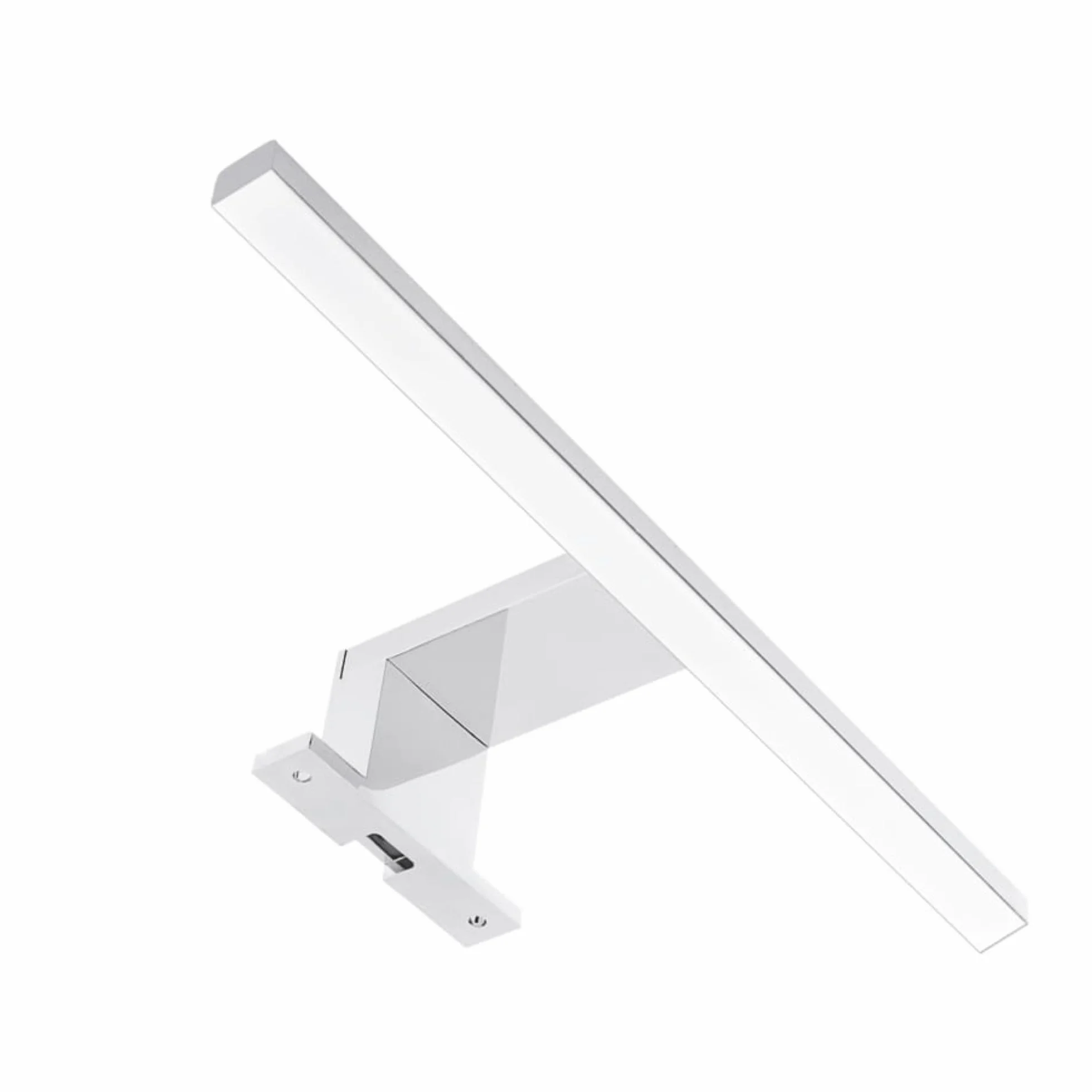 Lampa Łazienkowa LED 40 cm IP44 4000K Neutralna Biel 230V 250lm Chrom