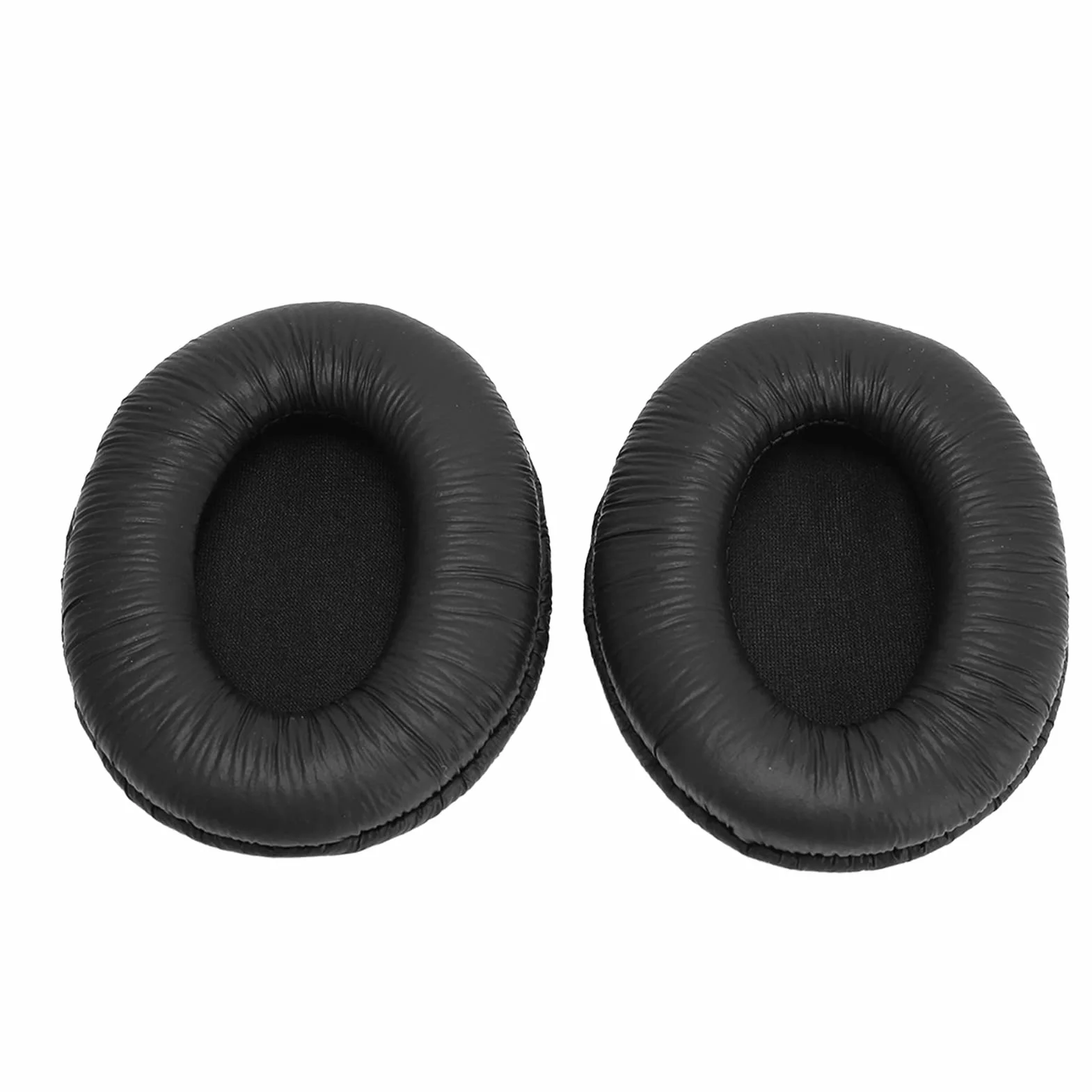 Vikye 2PCS Zastępcze Podkładki Douszne dla MDR NC60 MDR D333 DR BT50, Zestaw Słuchawkowy z miękką skórzaną białką Poduszki Earpad, Hałas - Izolowanie Pianki Pamięci
