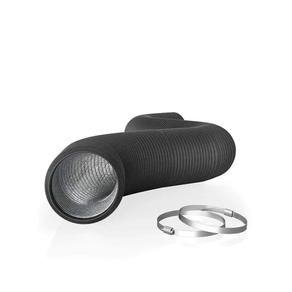 AC Infinity Elastyczny przewód aluminiowy 100 mm 2,5 m czterowarstwowa ochrona