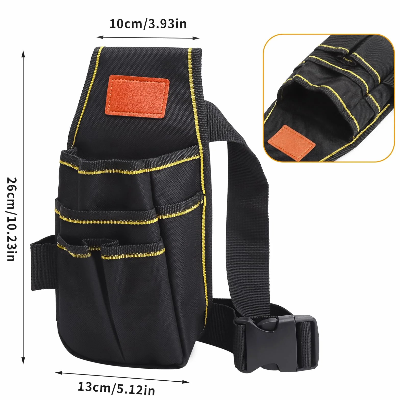 APOMOONS 600D Oxford torba na narzędzia organizer dla stolarzy elektryków