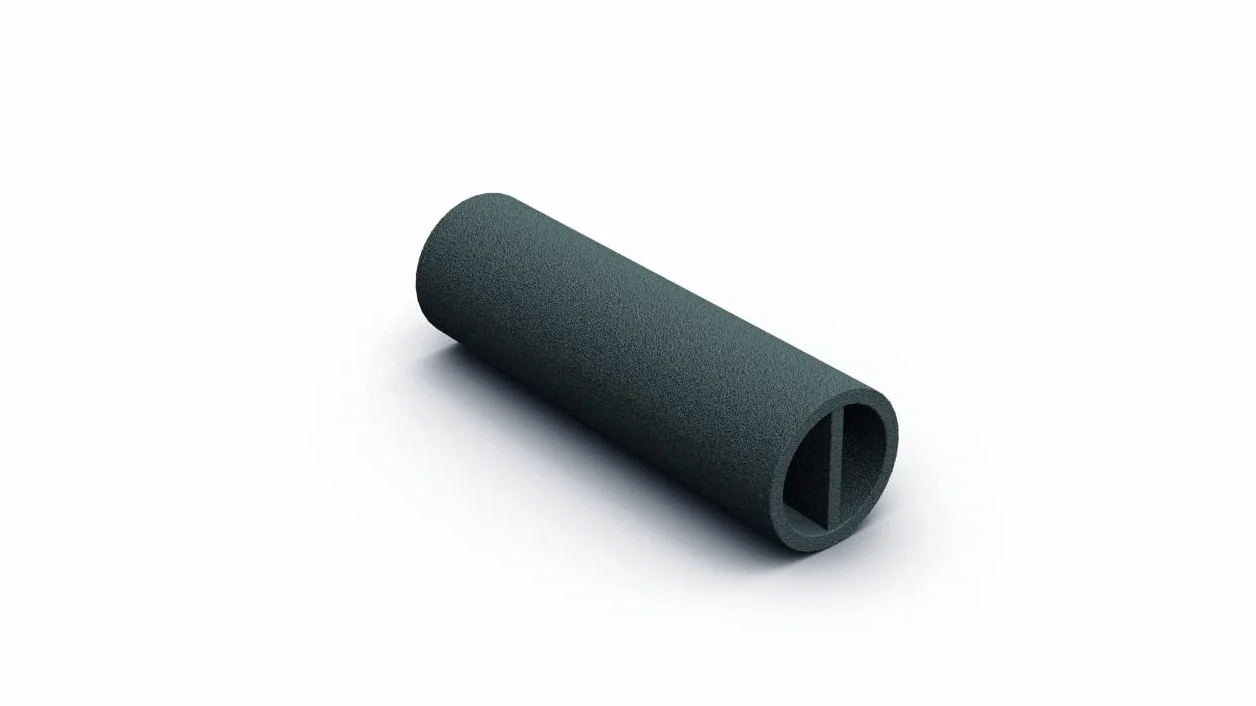 Rurowy tłumik akustyczny RURY PIUMA 120 120 mm 480 mm