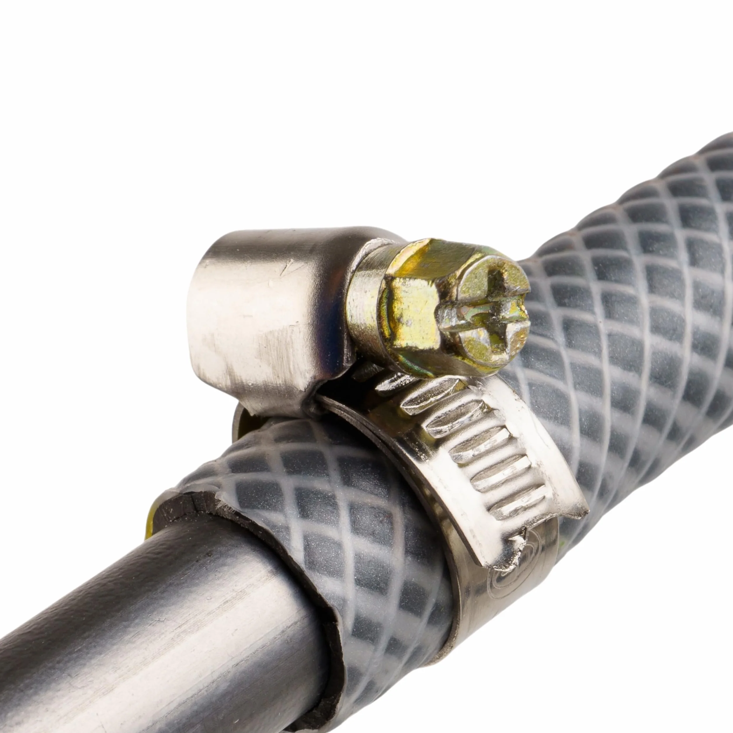 Opaski zaciskowe z napędem ślimakowym, 4 sztuki, Ø 40-60 mm, stal szlachetna, szerokość 9 mm