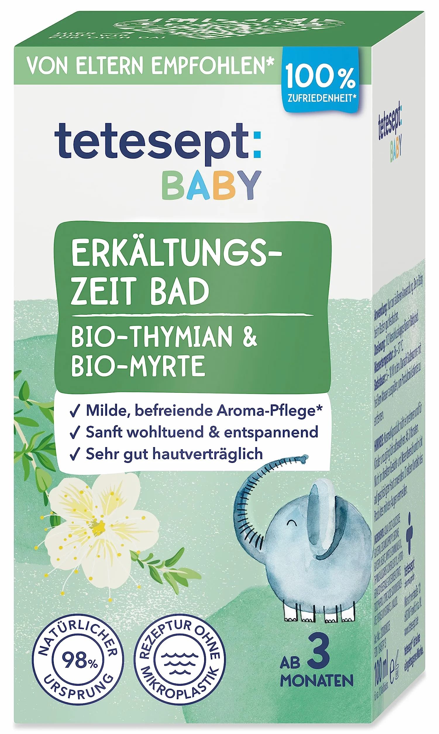 tetesept Kąpiel na przeziębienie, 100 ml