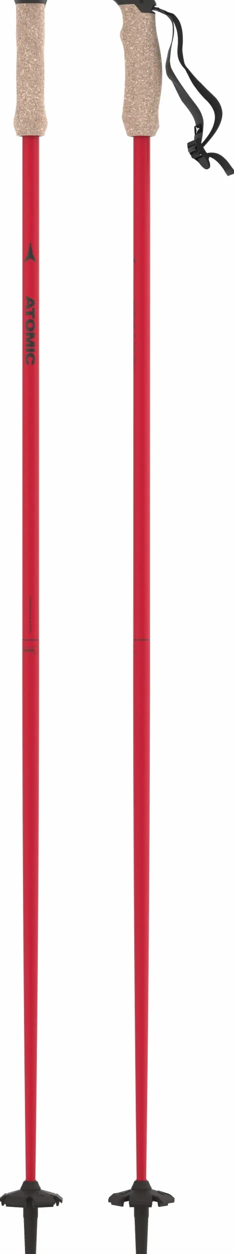 ATOMIC Unisex Adult AMT Alpine Poles, Red, 110
