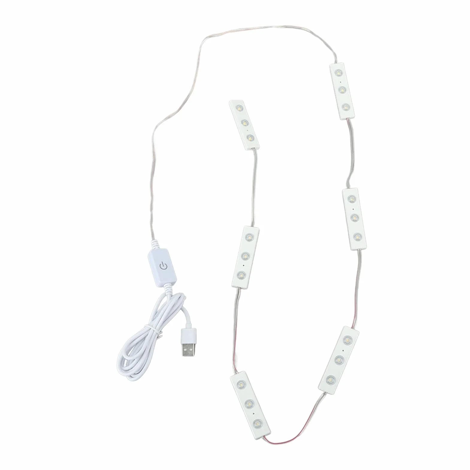 Dotykowa Listwa Oświetleniowa LED do Makijażu, Oświetlenie LED do Lusterek Kosmetycznych, Oświetlenie do Makijażu Toaletkowego Ultra Jasna Biała Dioda LED z możliwością