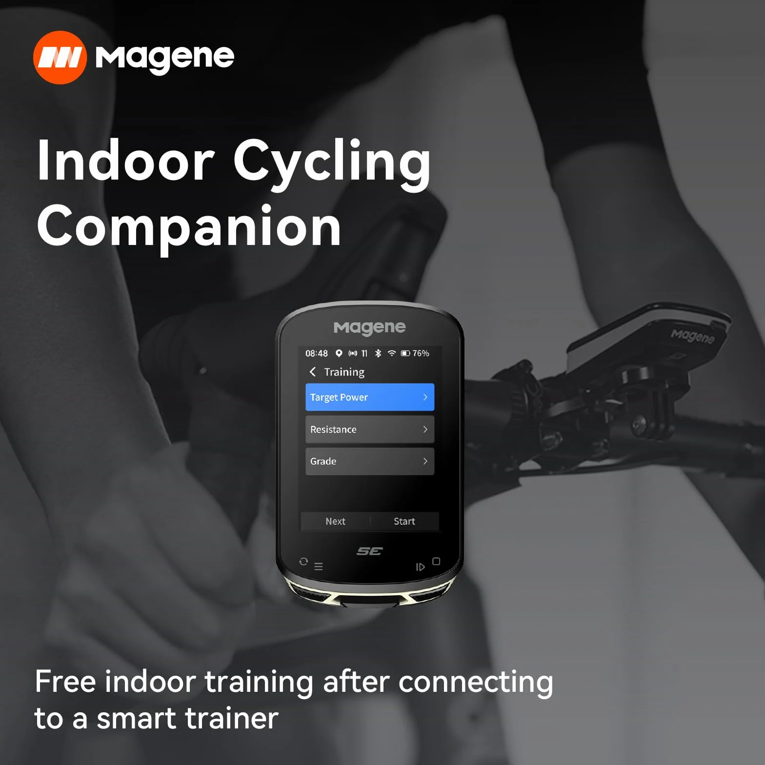 Magene Inteligentny komputer rowerowy GPS C506SE