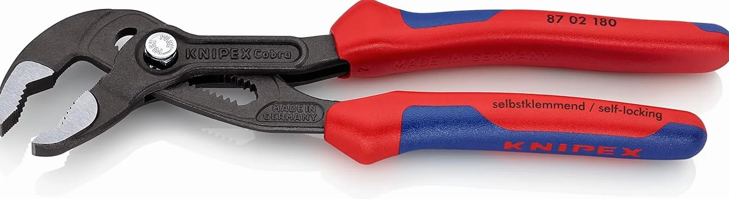 KNIPEX Cobra Szczypce nastawne do rur 180 mm 87 02 180