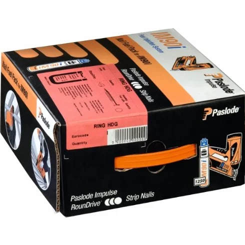 Paslode Impulse Packs galwanizowane rowkowane Ø 3,1 x 90 mm Unilock
