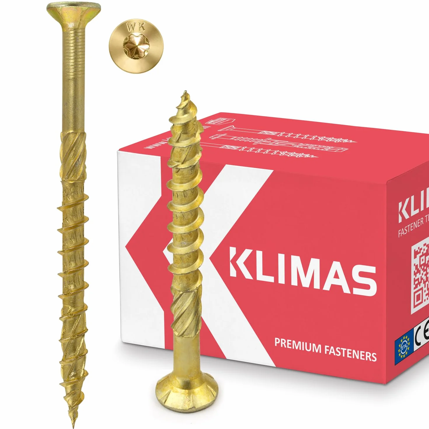 KLIMAS Wkręty do Drewna Torx 4,0 x 40 (400szt)