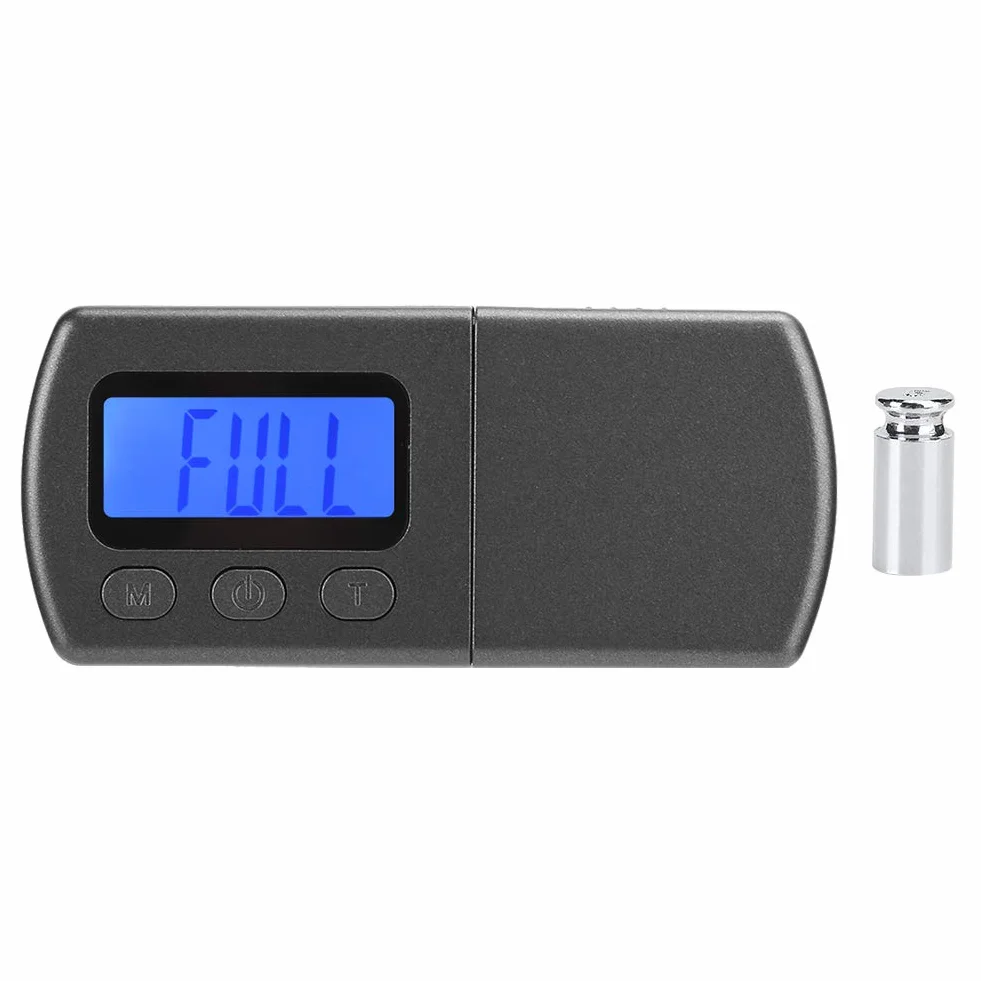Annadue Digital Turntable Stylus Force Scale 0,01 g LCD niebieskie podświetlenie