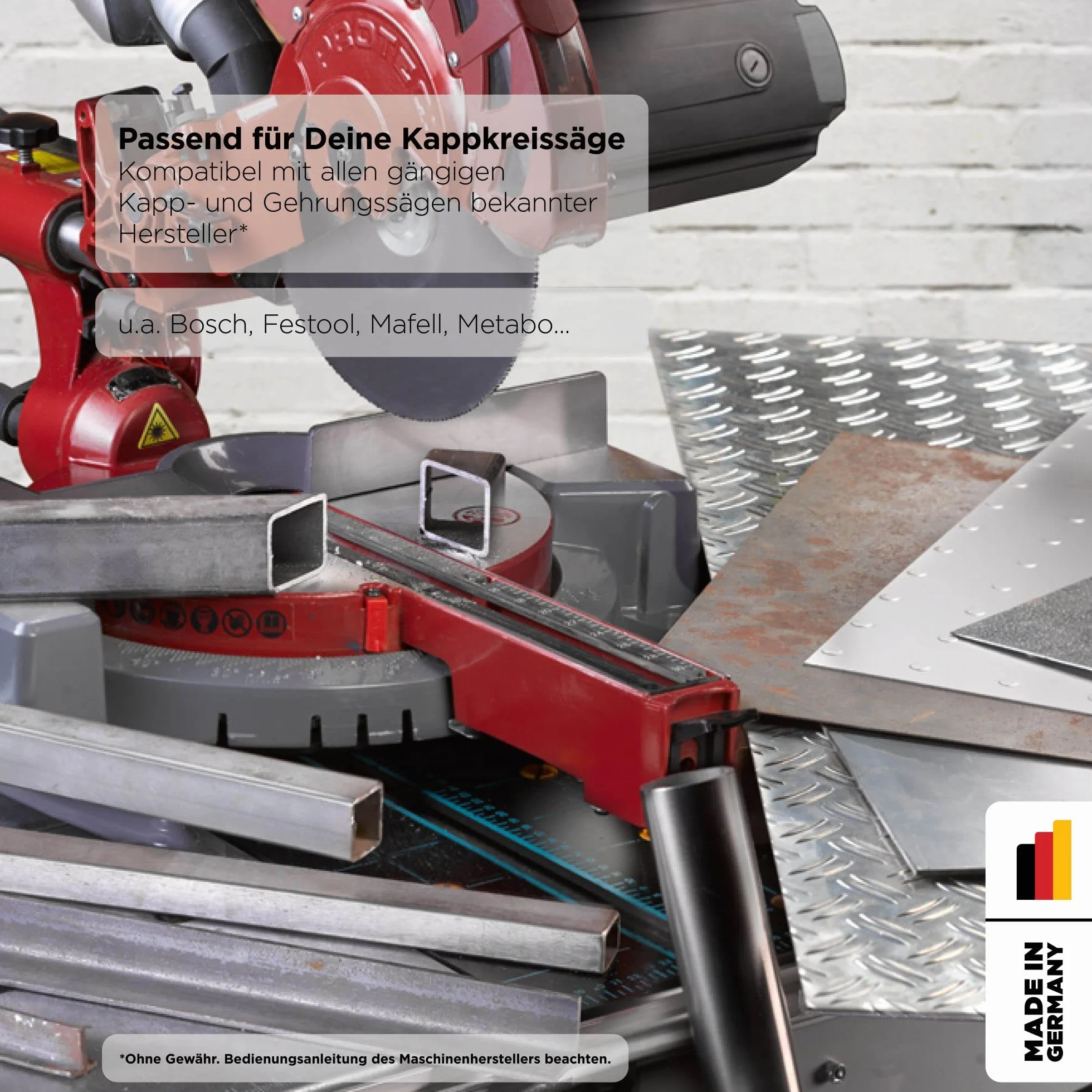 kwb Brzeszczot do piły tarczowej 210 x 30 mm, odporny na gwoździe, do drewna z metalu