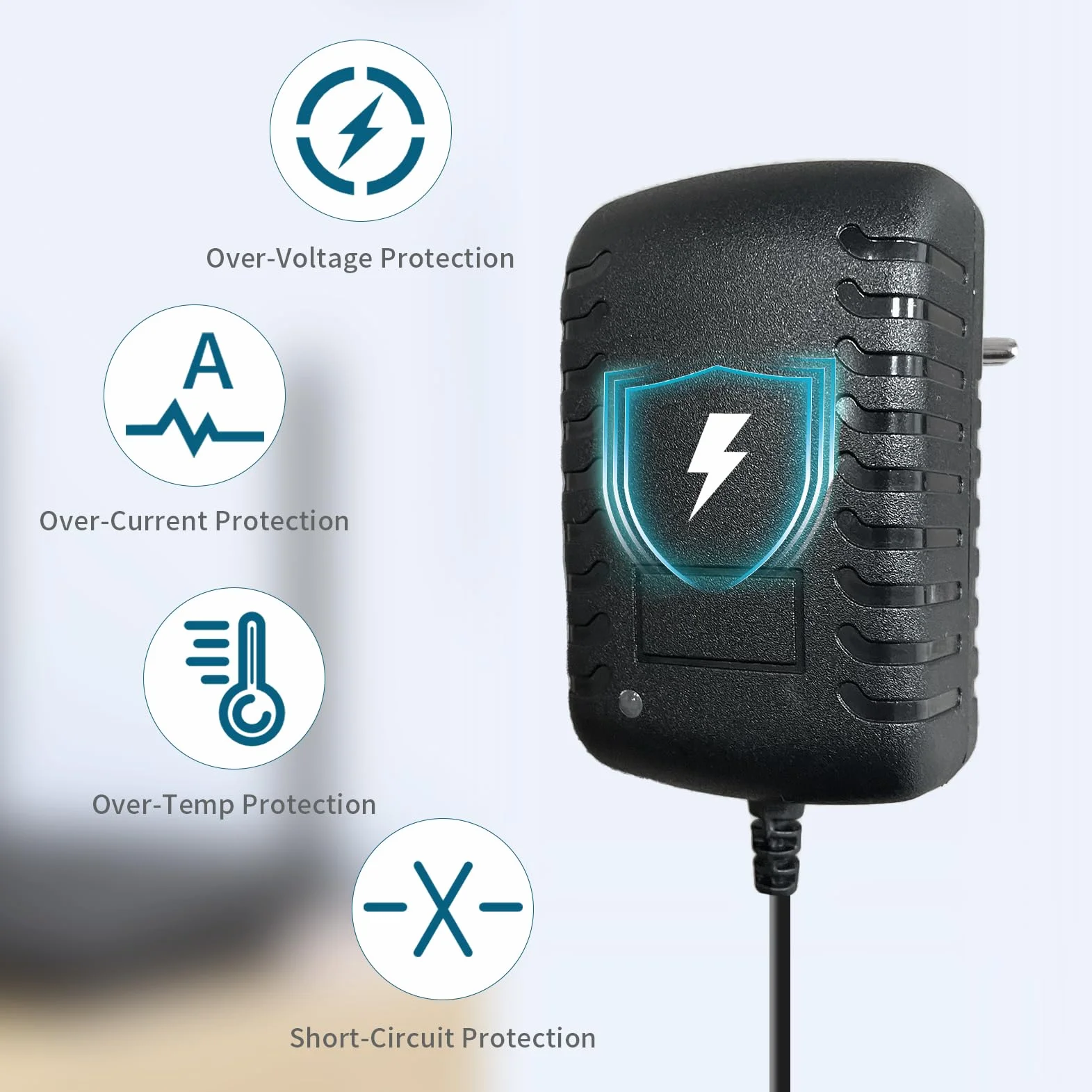 Zasilacz Uniwersalny 12V 2A AC 100-240V DC 24W Adapter Impulsowy Do Taśm LED Routerów