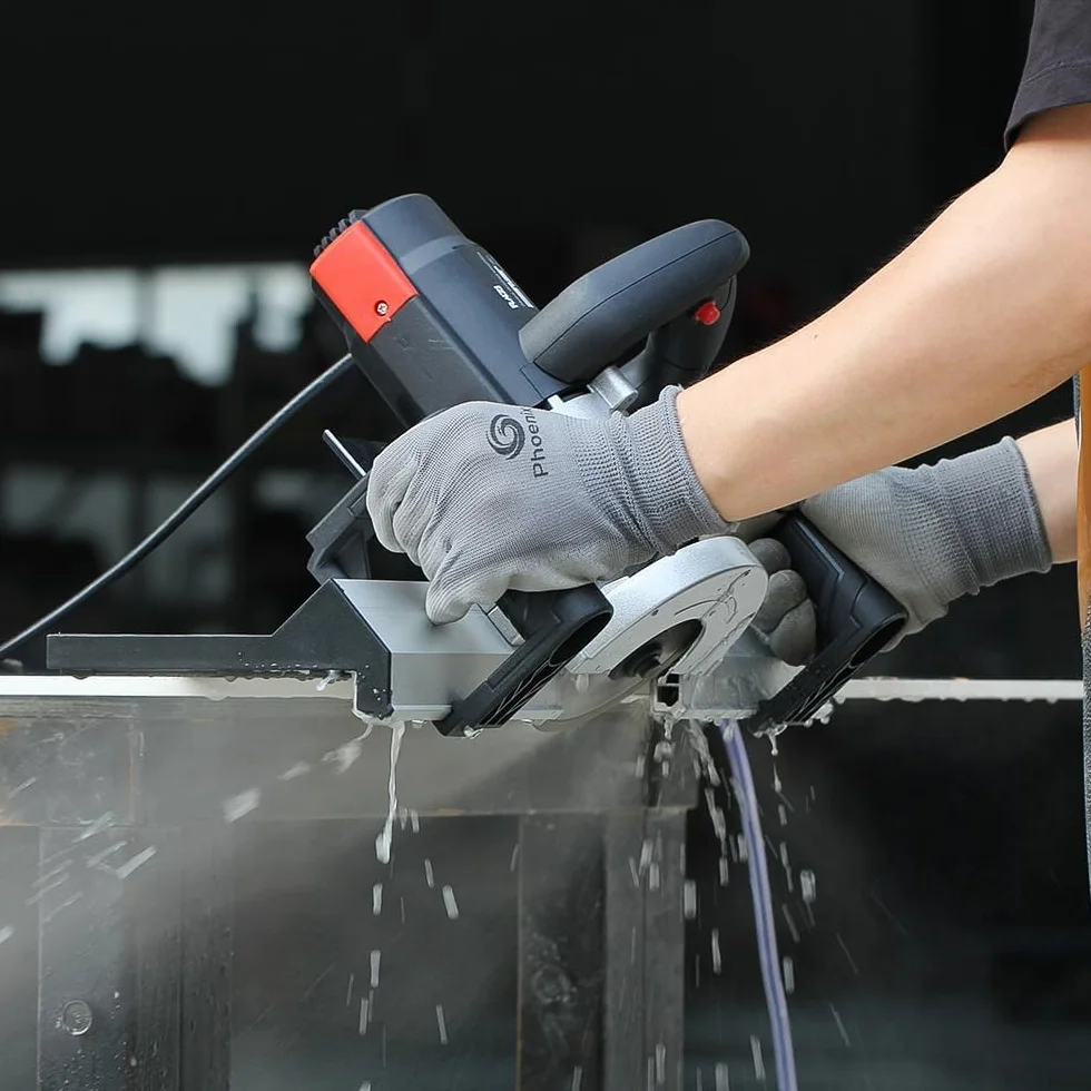 Przecinarka do płytek elektryczna 45° piła taśmowa do płytek ceramicznych