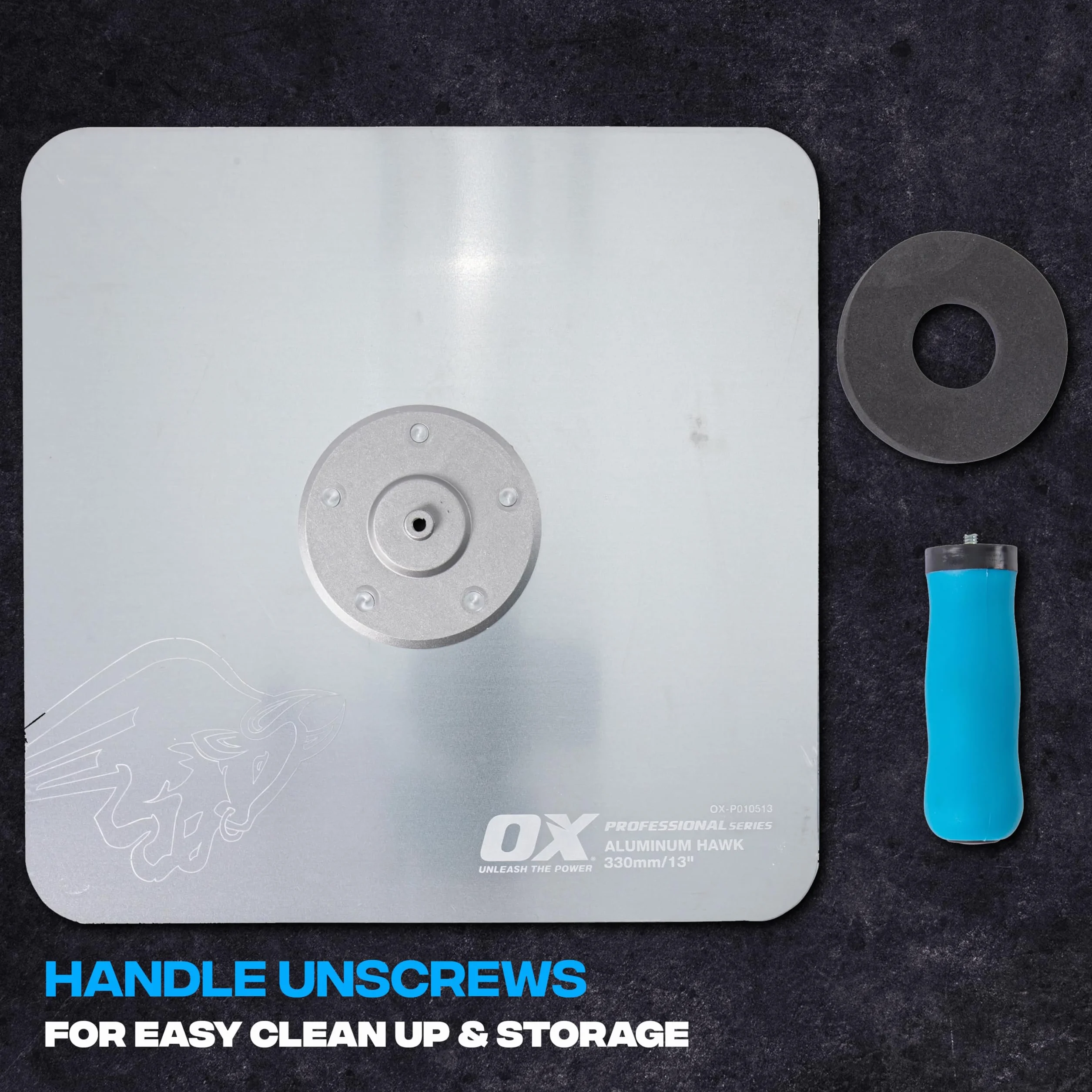 OX Pro Aluminium Hawk 33 cm x 33 cm