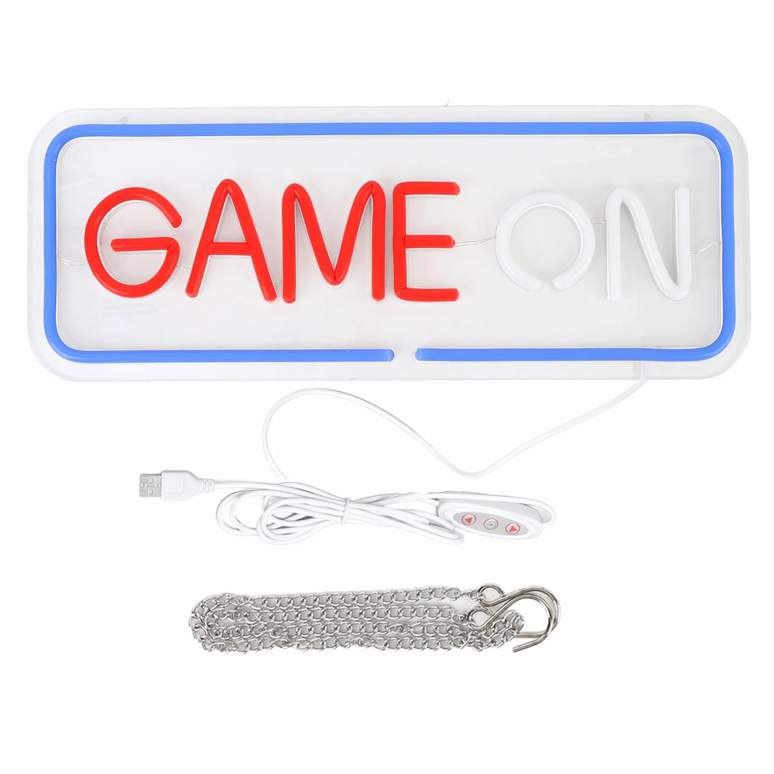 Gaming Neon Znak LED Kolorowa Loda z Hakiem do Wystroju ściennego Dimmable