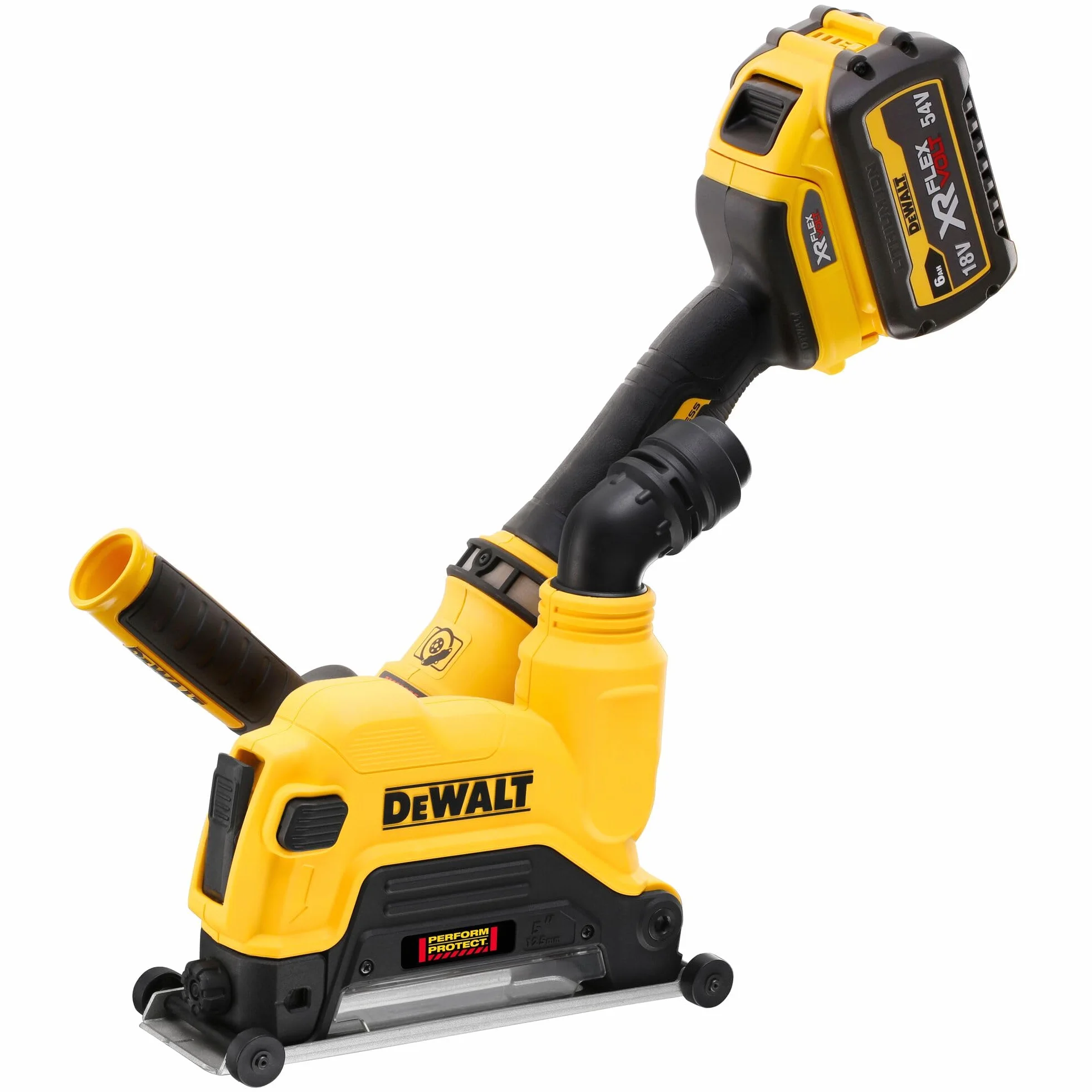 DEWALT Osłona ochronna 125 mm do odsysania pyłu betonowego DWE46225-XJ