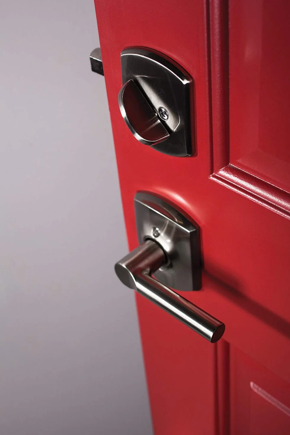 Schlage B60N GRW 622 Greenwich zasuwa klucz 1-stronny czarny matowy
