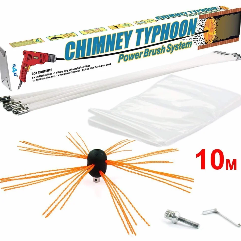 Komin Typhoon Power Sweeping Set S4U 10 m