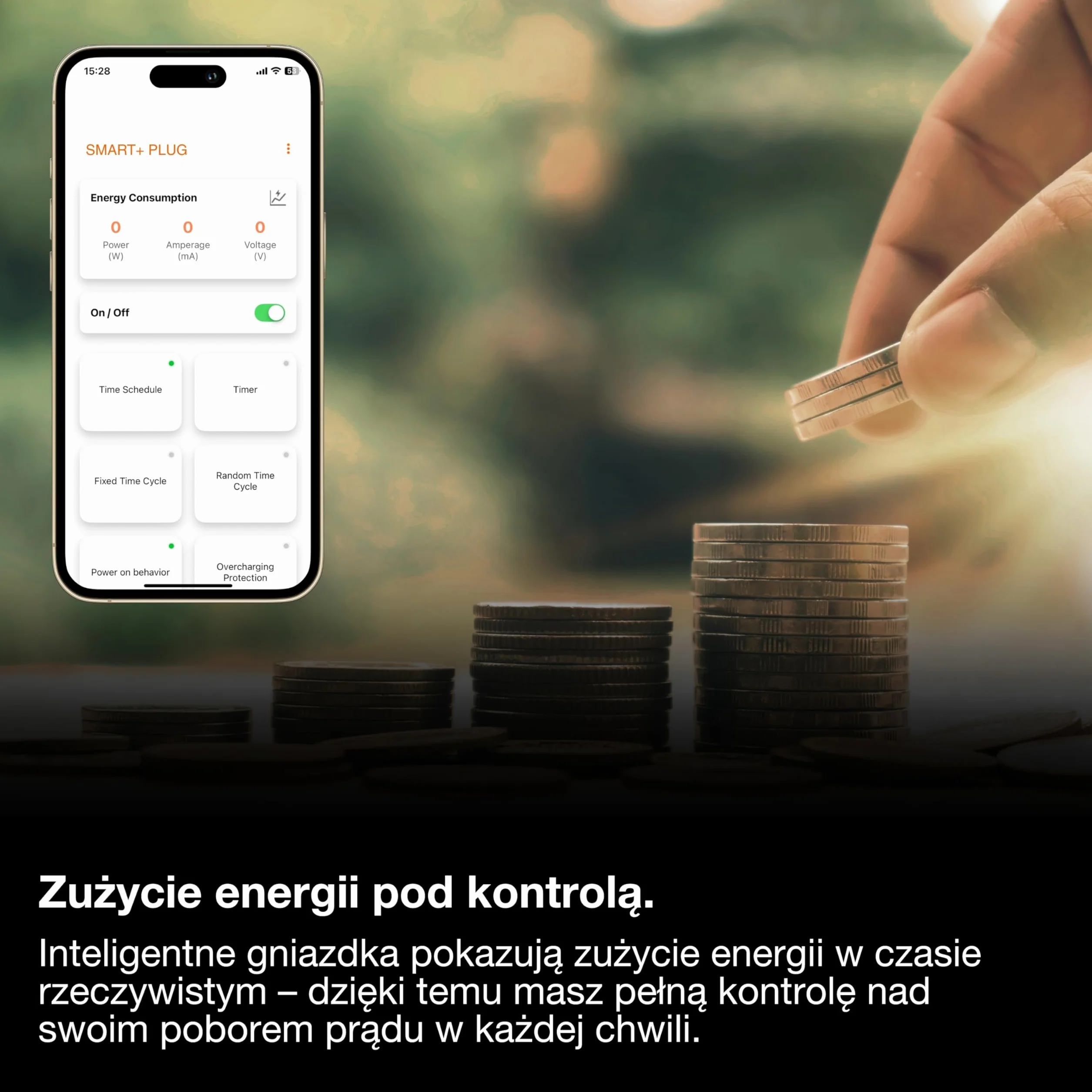 OSRAM SMART+ MATTER EU Gniazdo Czarny Inteligentne Gniazdo WiFi Smart Home