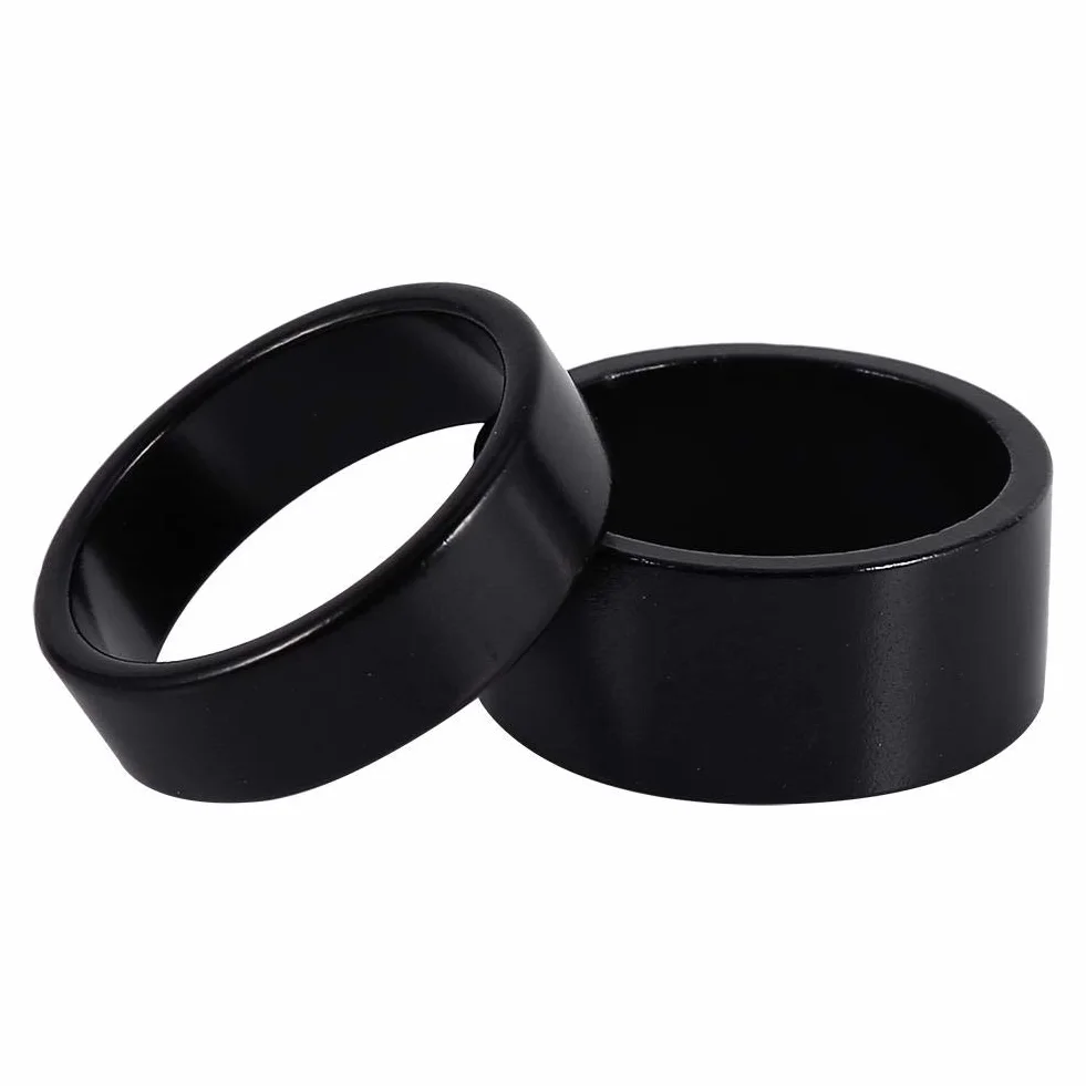 Dioche Słuchawki Spacer 4 Kolory 4 Sztuk/zestaw 5mm / 10mm / 15mm / 20mm Ze Stopu Aluminium Przekładka Rowerów Przednie Łodygi Widelec Pralka