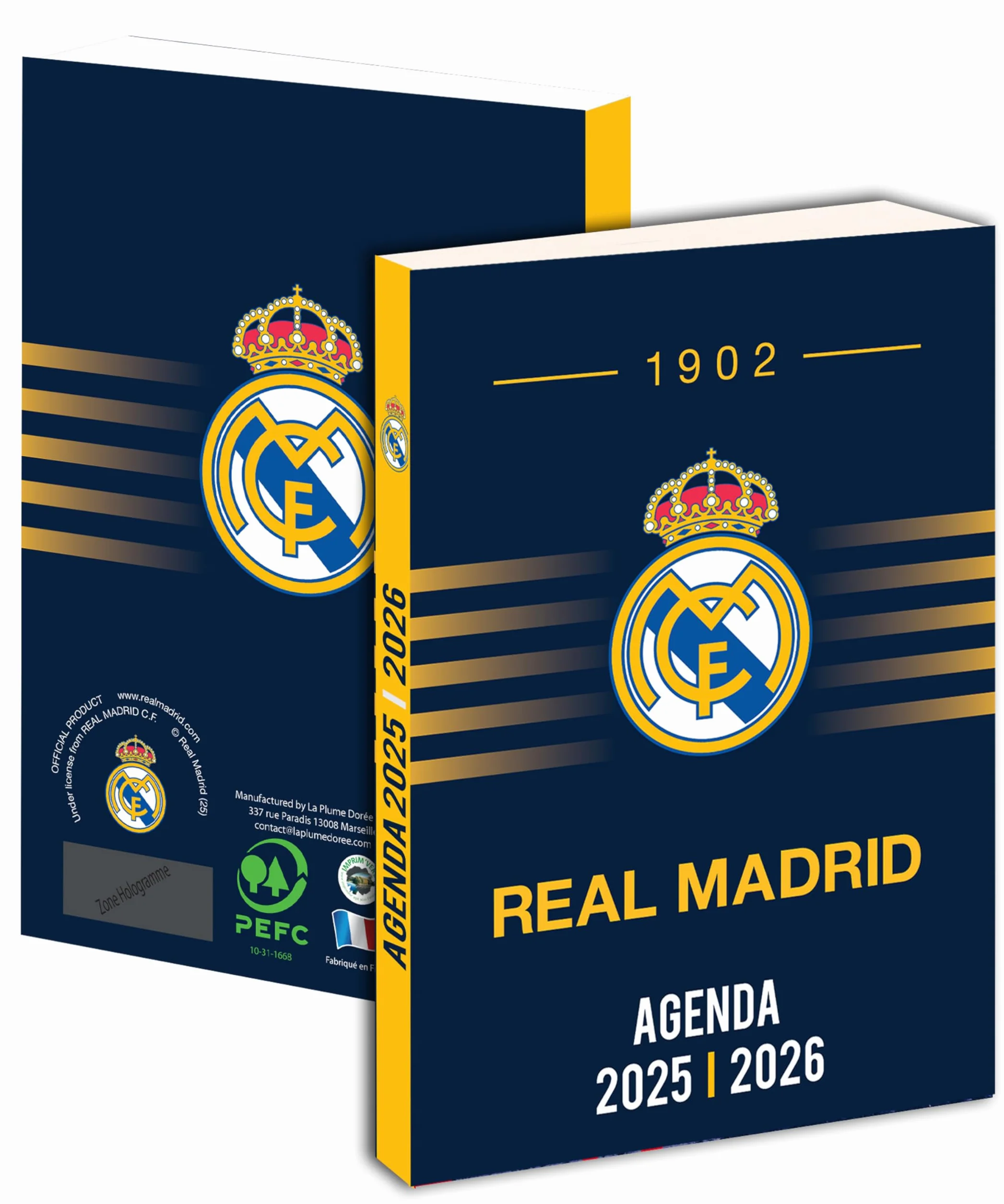 Real Madrid Prawdziwy kalendarz szkolny 2025 2026 - oficjalna kolekcja