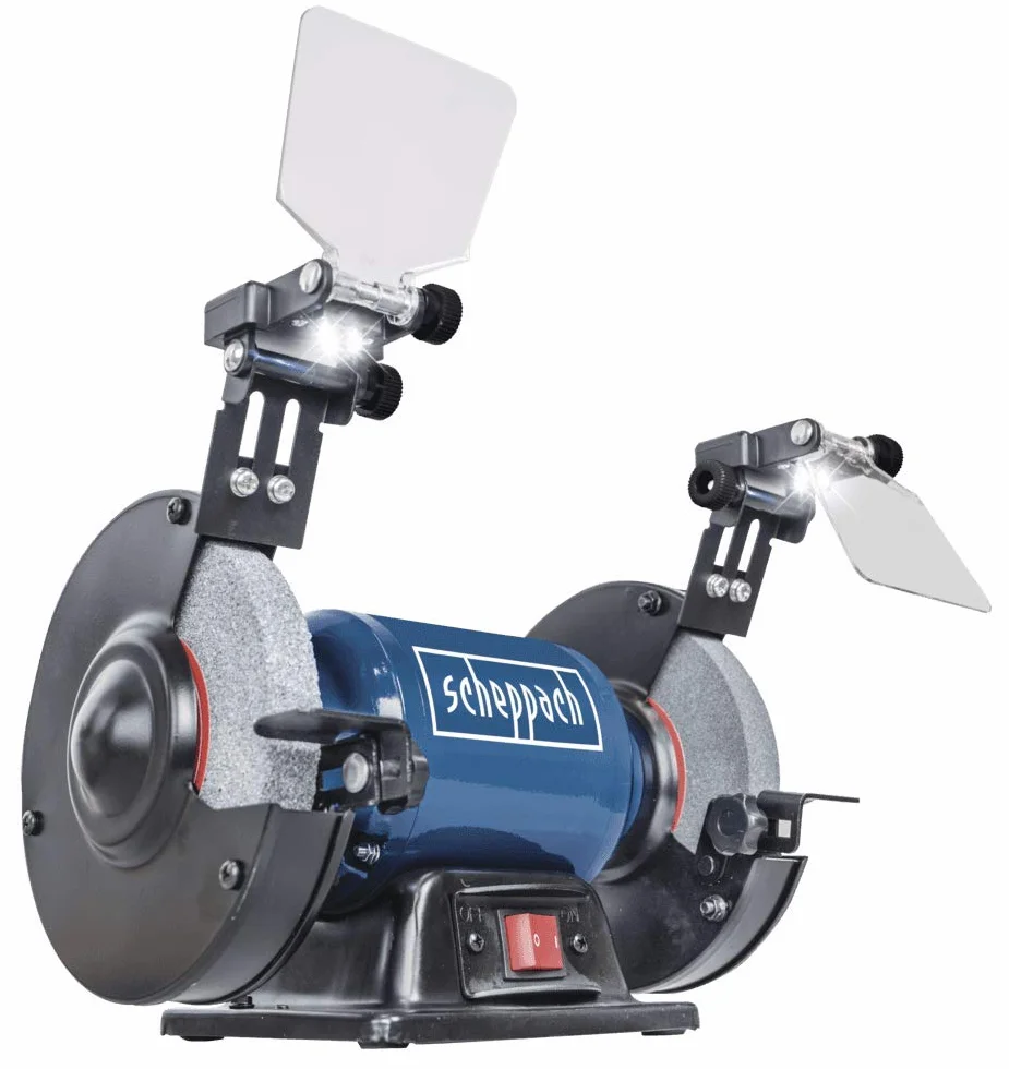 Scheppach Szlifierka podwójna SM150L 400 W tarcza 150/12,7 mm