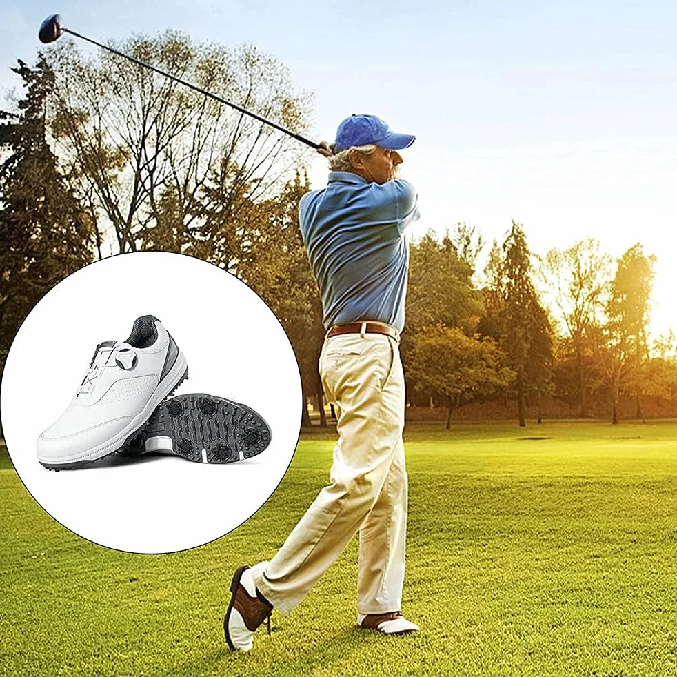 Antypoślizgowe kolce do butów golfowych, 30 szt. szpilek do butów golfowych, wymienne miękkie, szybkie skręcane ćwieki z kluczem golfowym do pomocy treningowych golfa