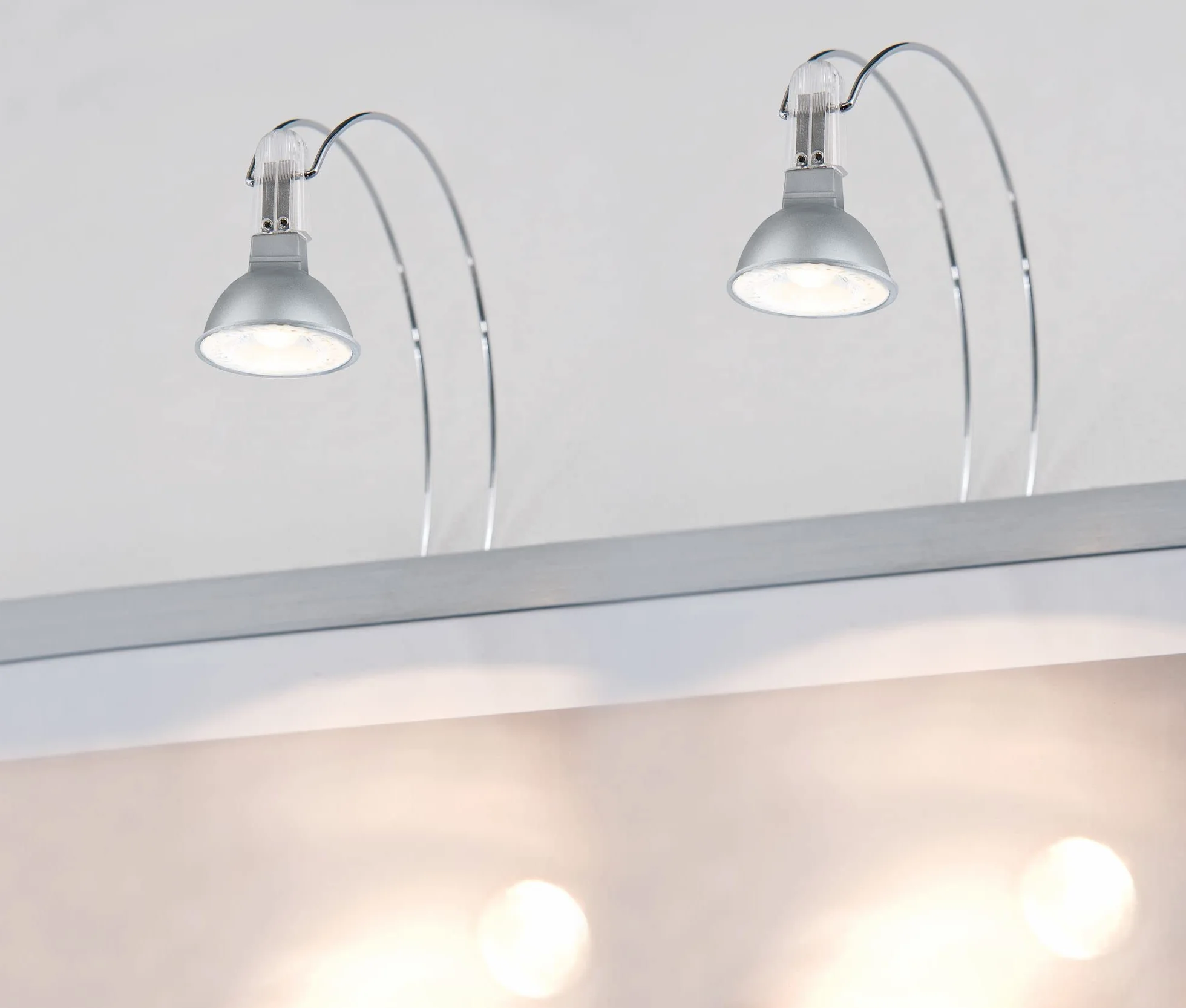 Paulmann Galeria oprawa do lustra LED lampy łazienkowe chrom 2x4 W GU5,3