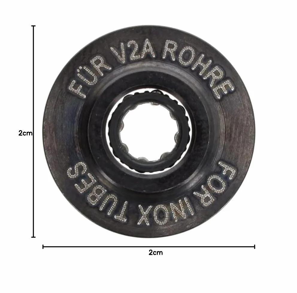 GEDORE Kółka tnące do przecinaka rur Ø 20 mm, średnica otworu 4,8 mm, szerokość piasty 5,1 mm, długość 120 mm