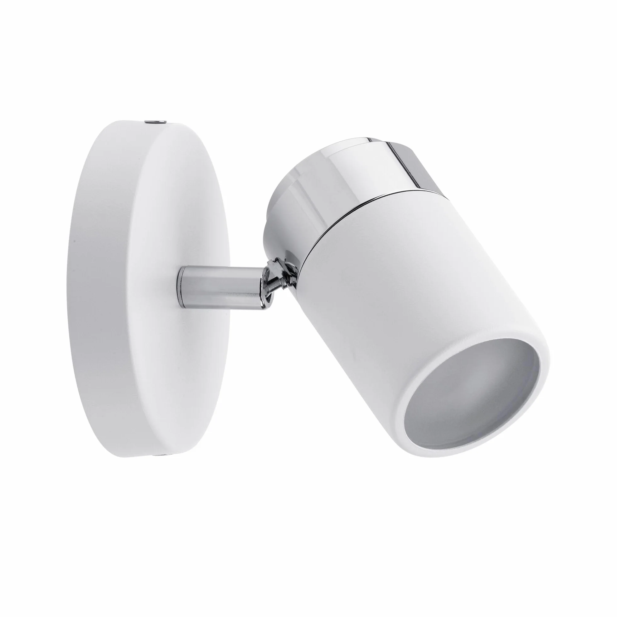 Paulmann Spotlight Zyli IP44 1x10W GU10 biały chrom 230V metal oprawa sufitowa LED