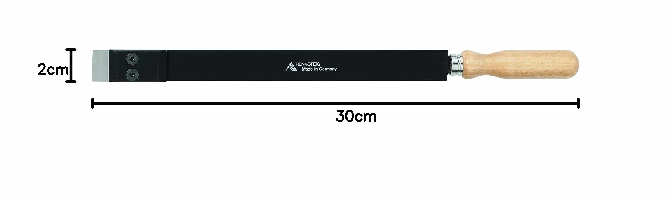 Skrobak płaski HM 300 x 20 x 5 mm