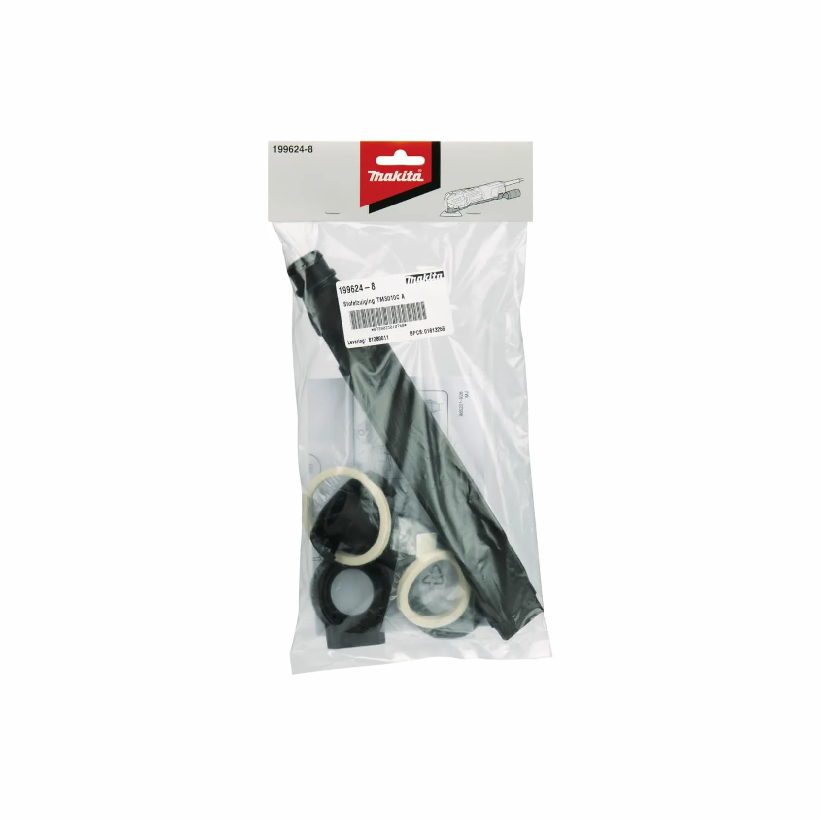 Makita 199624-8 Zestaw nasadek przeciwpyłowych do TM3010