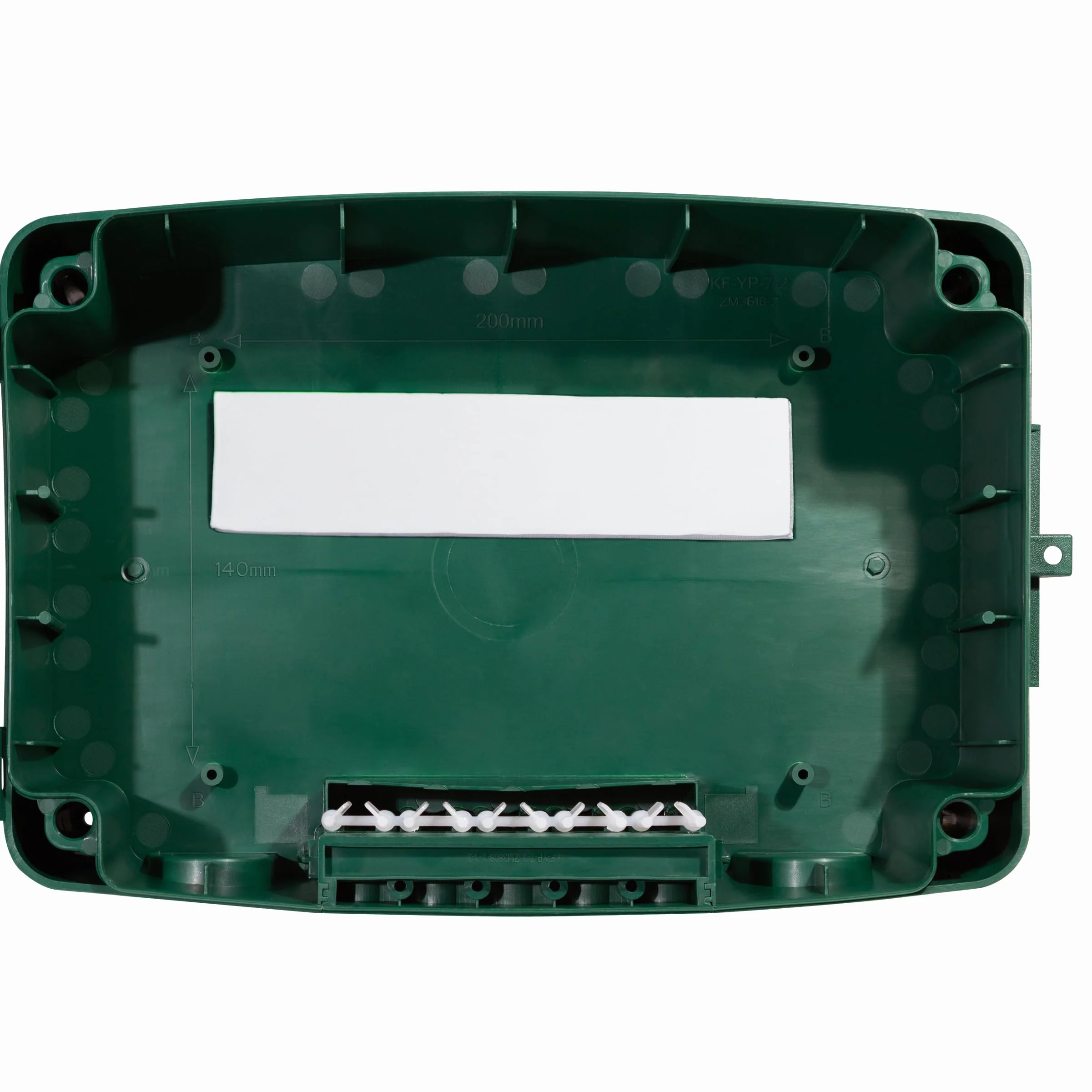 LogiLink Skrzynka elektroniczna IP54 32x21x11,5 cm zielona odporna na warunki atmosferyczne