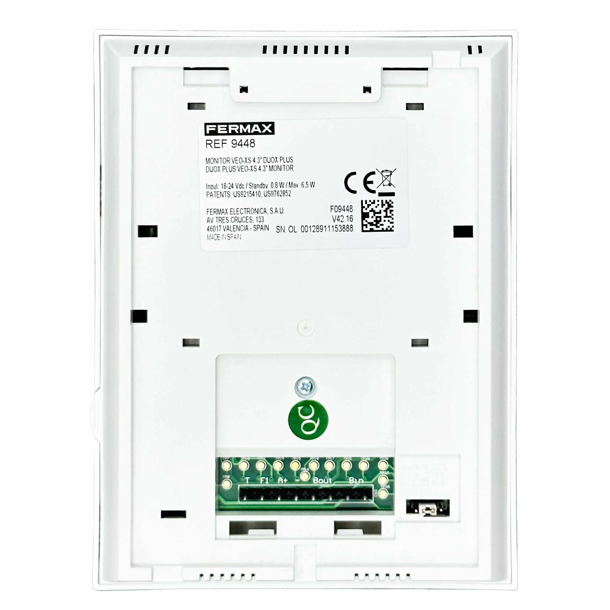 Fermax Monitor Veo-Xs 4,3" Duox Plus