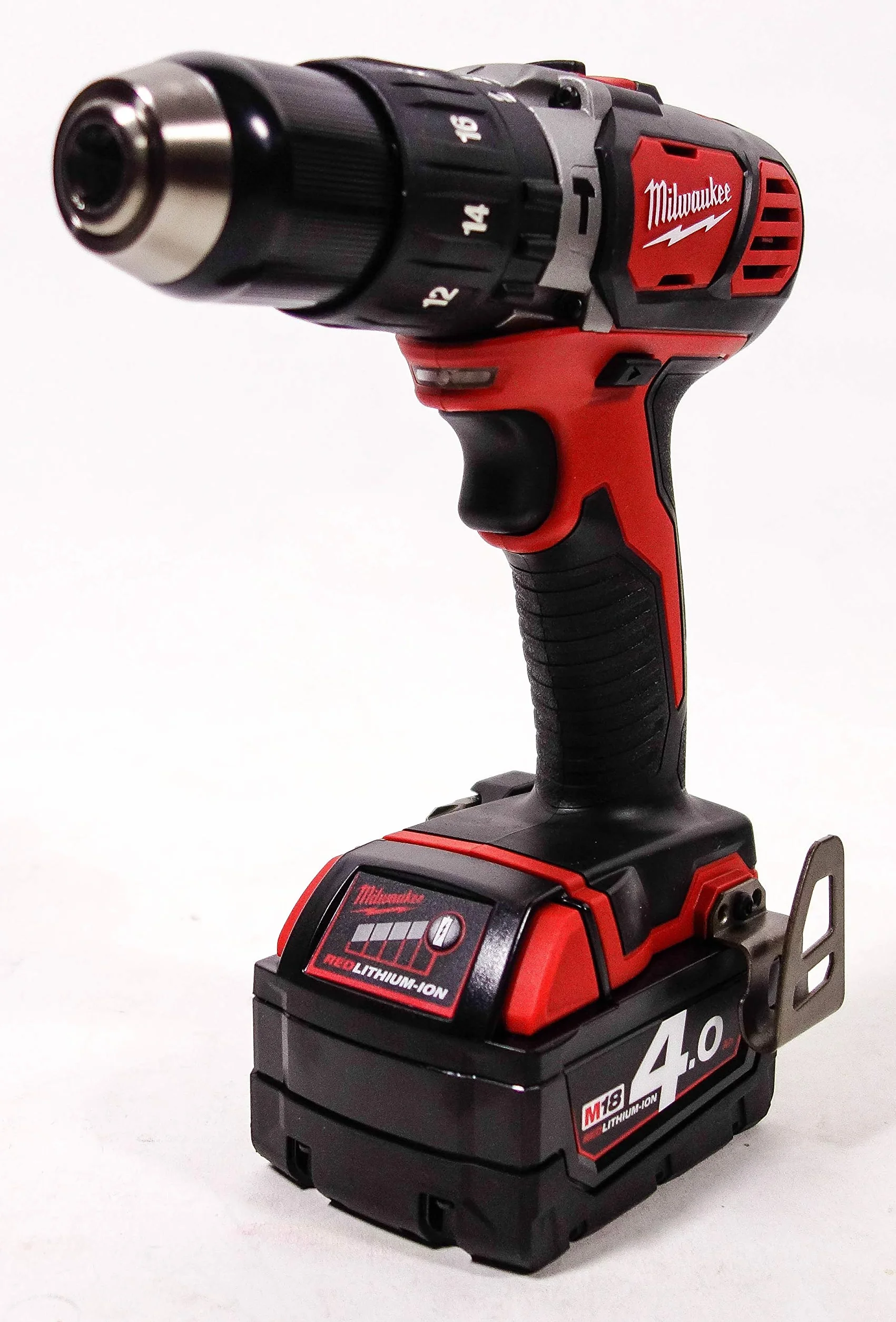 Milwaukee M18 BPD-402C Wiertarka Udarowa 18V 4,0 Ah 60 Nm 2 Poziomy Prędkości