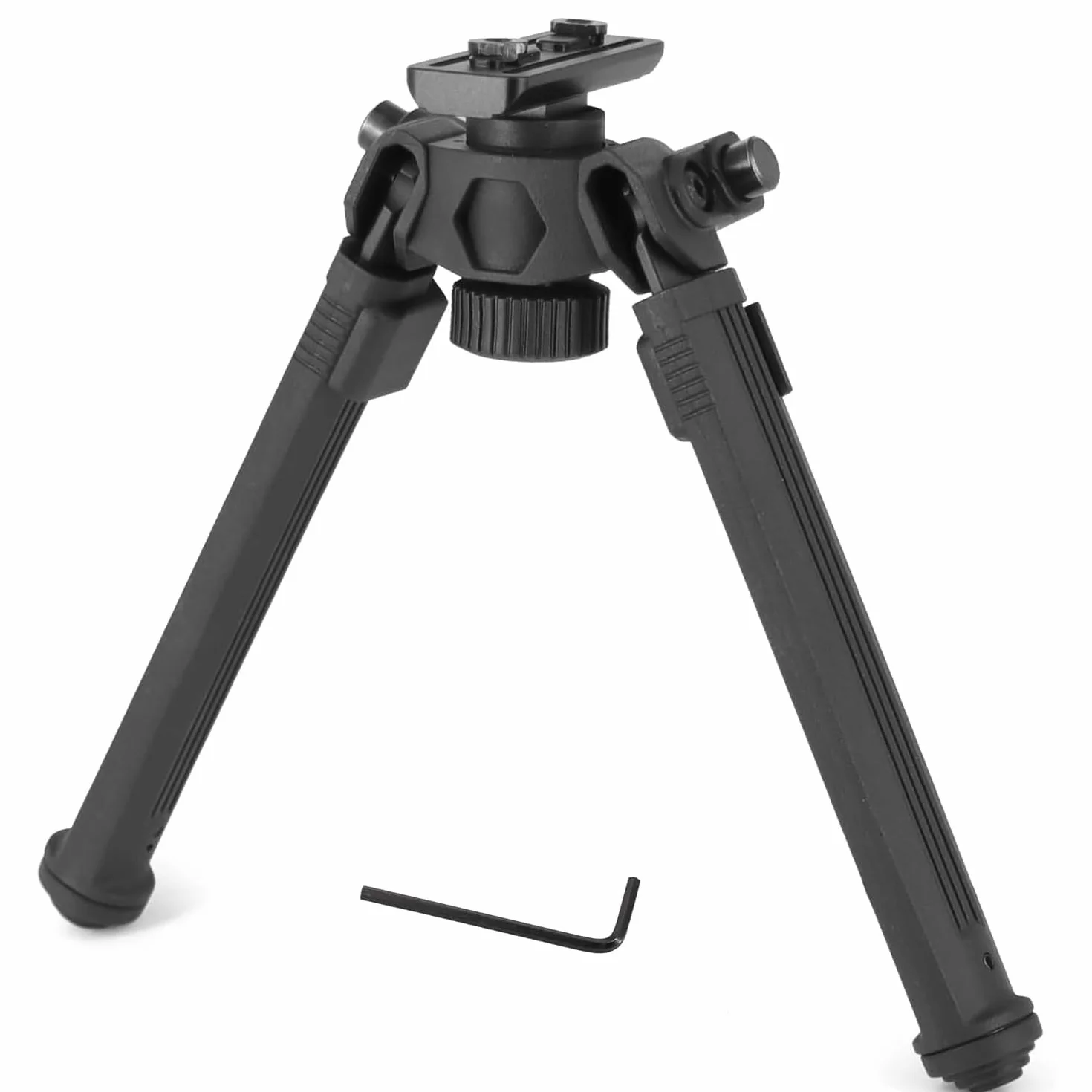 Dwójnóg Mlok Picatinny szybko odłączana głowica z obrotem 360 stopni 6 regulowanych wysokości dwójnóg