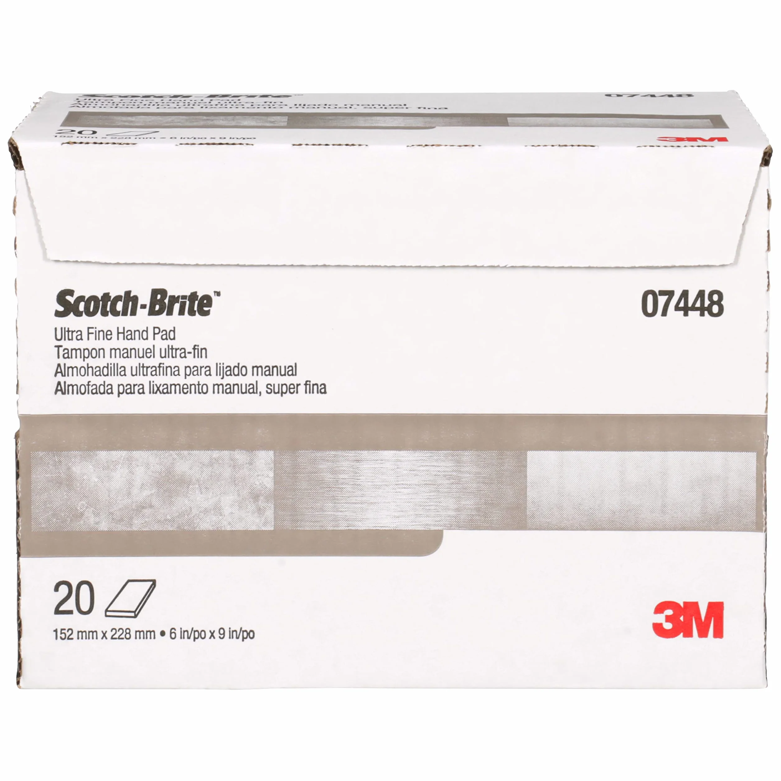 Scotch-Brite 7448 ultra cienka podkładka na rękę 15 cm x 23 cm, 20 podkładek