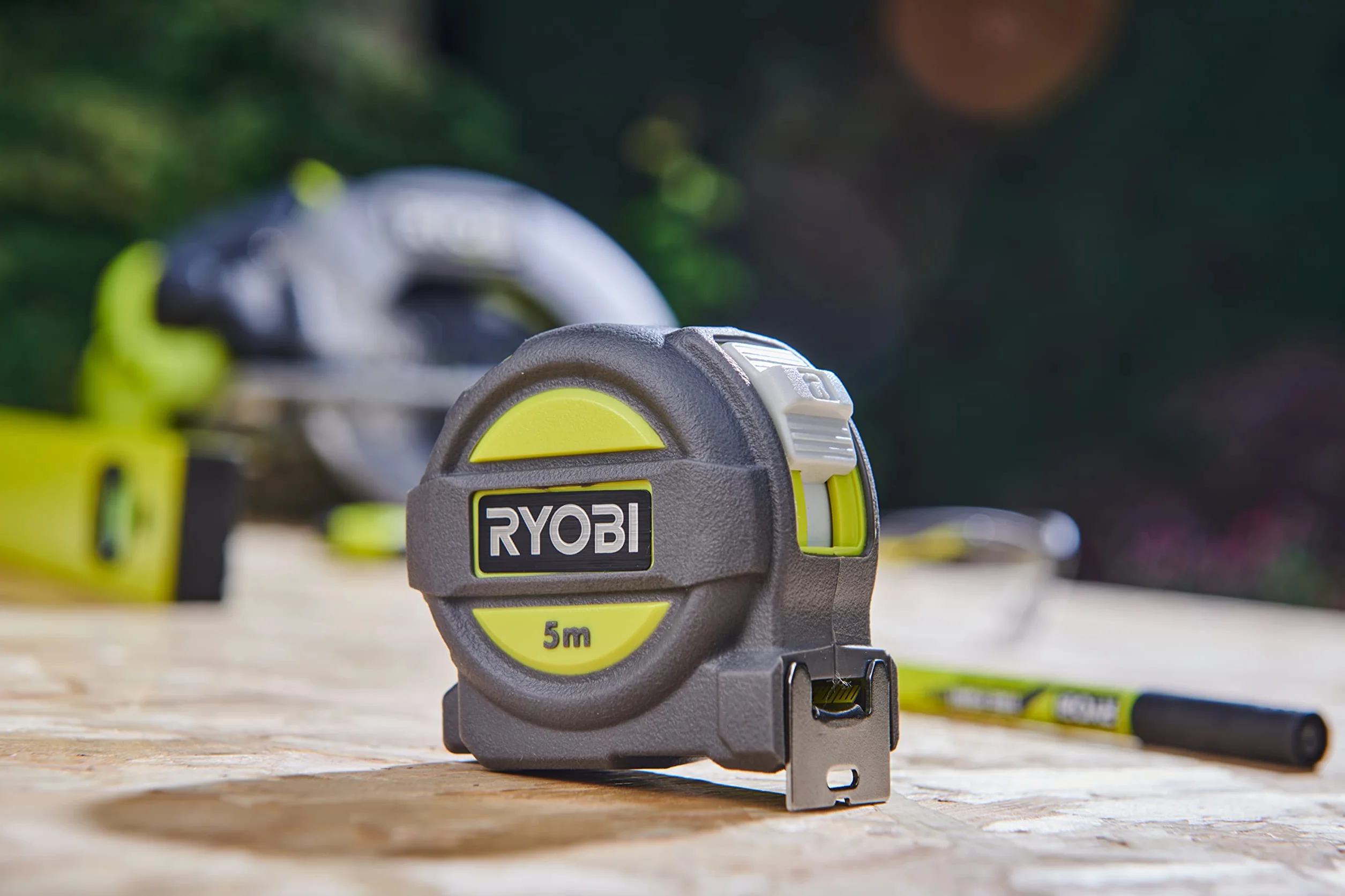 Ryobi Taśma Miernicza RTM5M 5 m Powłoka Nylonowa Gumowana Osłona
