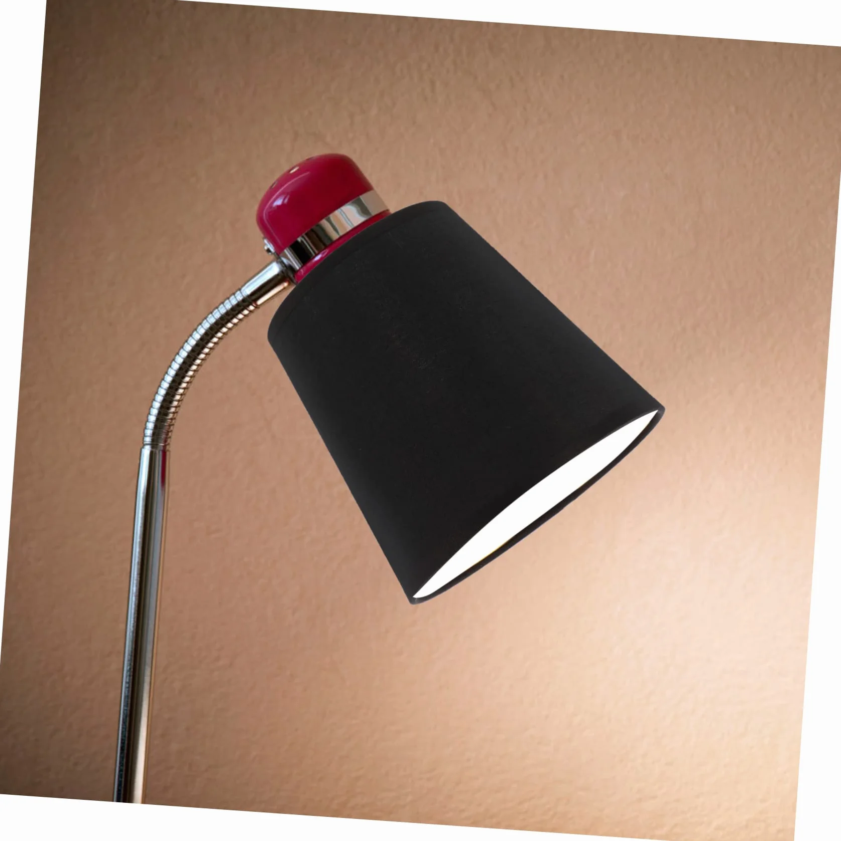 Uonlytech Abażur Z Tkaniny Abażury Do Lamp Stołowych Osłona Abażuru Zamienna Klosze Metalowe Abażur Lniany Dekoracyjny Abażur Abażur Do Lampy Ciemny Czarny Abażur Do Lampy Stołowej