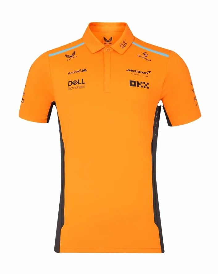 2024 McLaren Replica Polo Shirt (Autumn Glory)