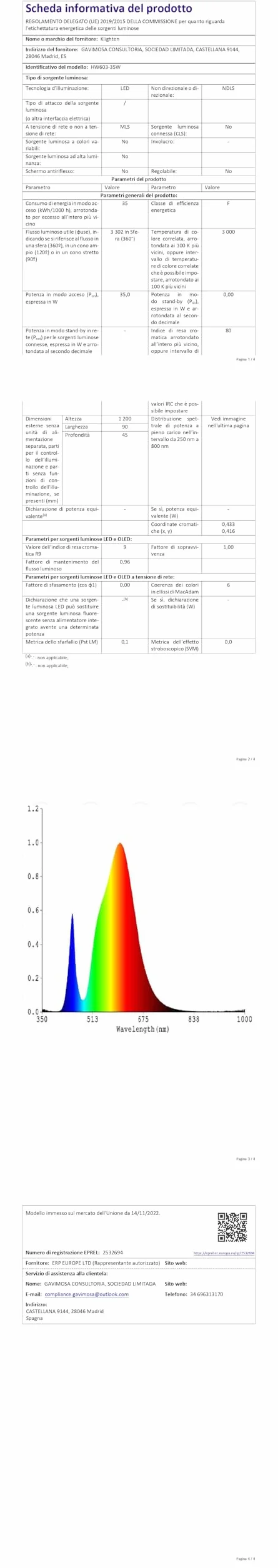 Klighten Lampa ścienna LED IP54 ciemnoszara wodoszczelna żelazna płyta akrylowa oświetlenie ścienne do ogrodu