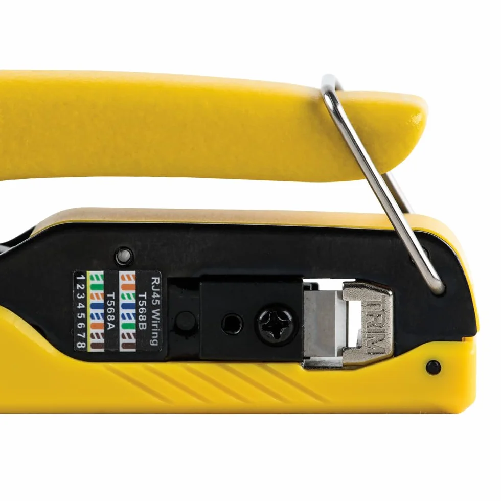 Klein Tools VDV226-005 Kompaktowe narzędzie do zaciskania kabli danych RJ45 Pass-Thru