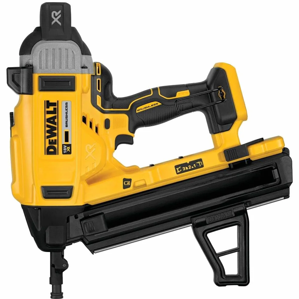 Dewalt Dcn890N-Xj Gwoździarka, Żółty/Czarny, 41 x 12 x 44 cm, 3,5 kg