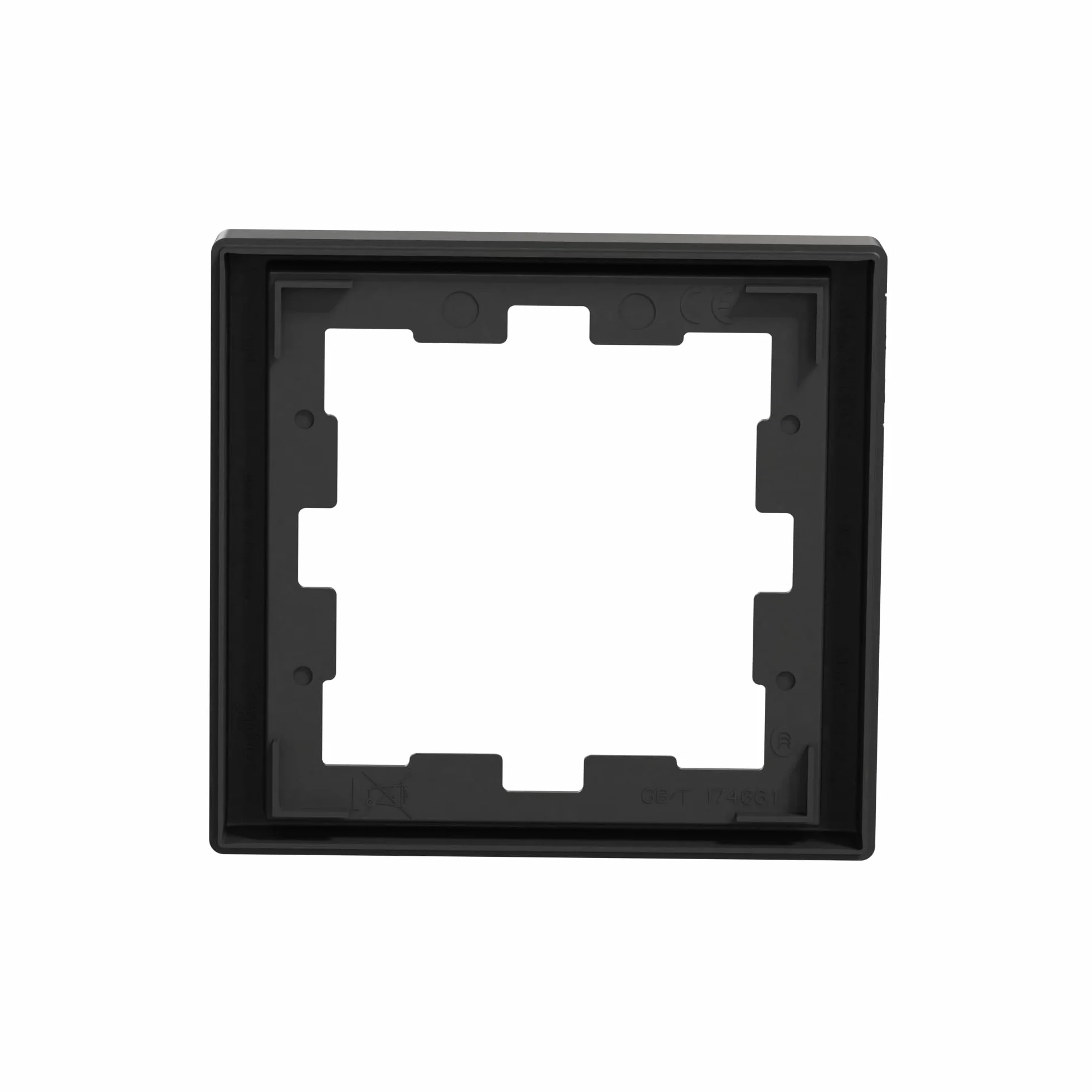 Merten ramka D-Life pojedyncza antracyt 90 x 90 mm